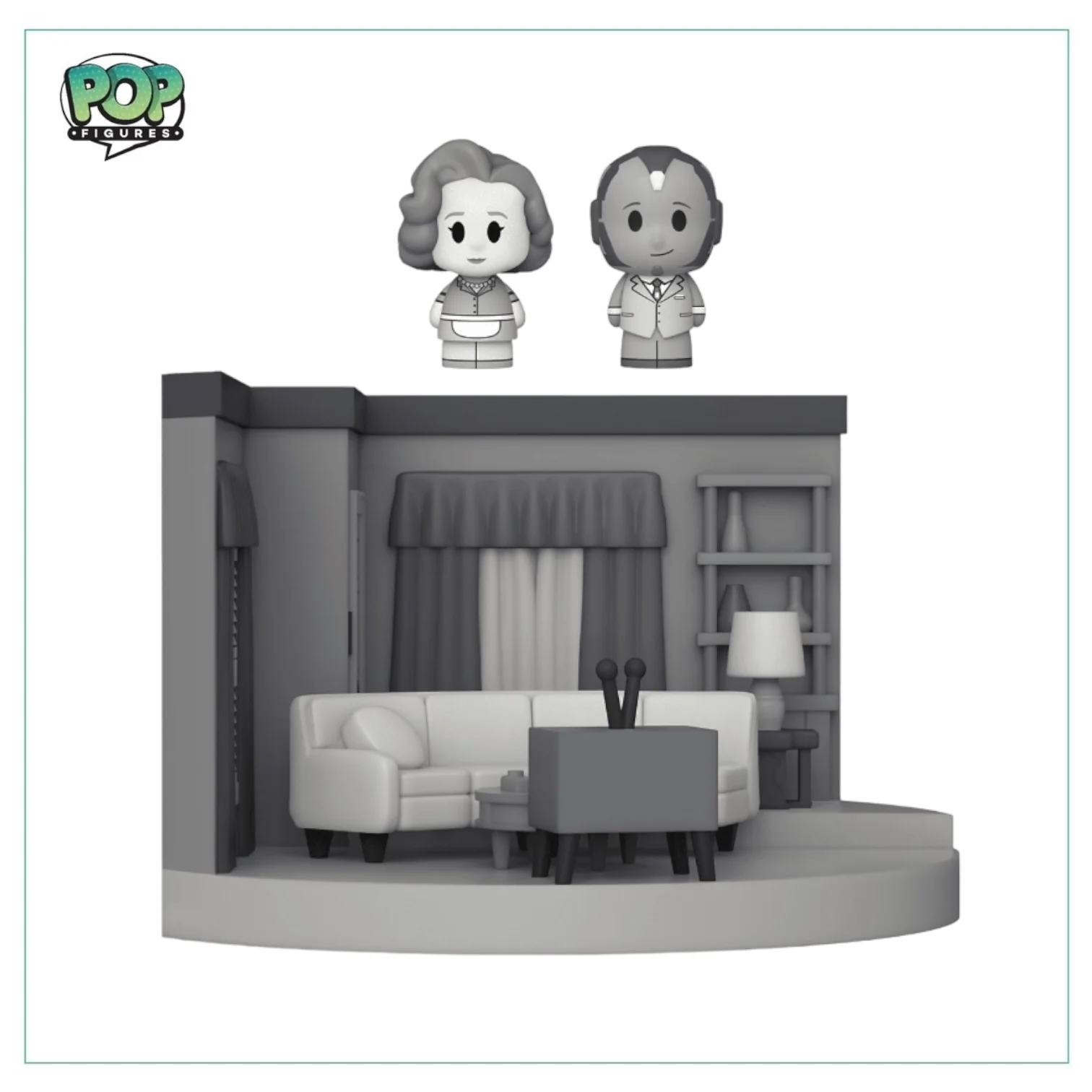 1950s Wanda & Vision Funko Pop! - Mini Moment Wandavision - Target Exclusive - Image 2