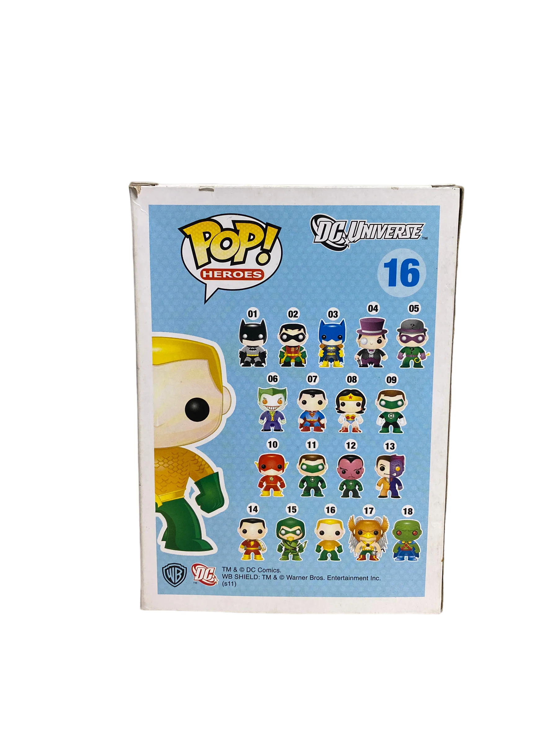 Aquaman #16 Funko Pop! - DC Universe - 2011 Pop! - Condition 6.5/10 - Image 4