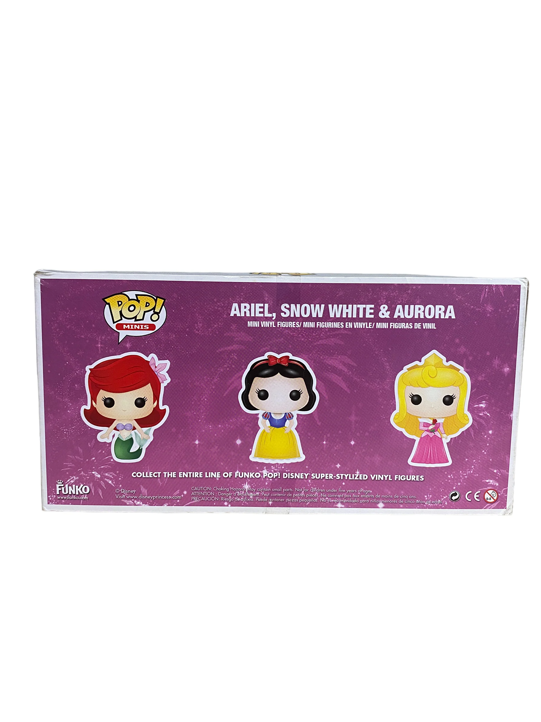 Ariel, Snow White and Aurora 3 Pack Funko Pop Minis! - Disney - 2013 Pop! - Condition 7.5/10 - Image 4