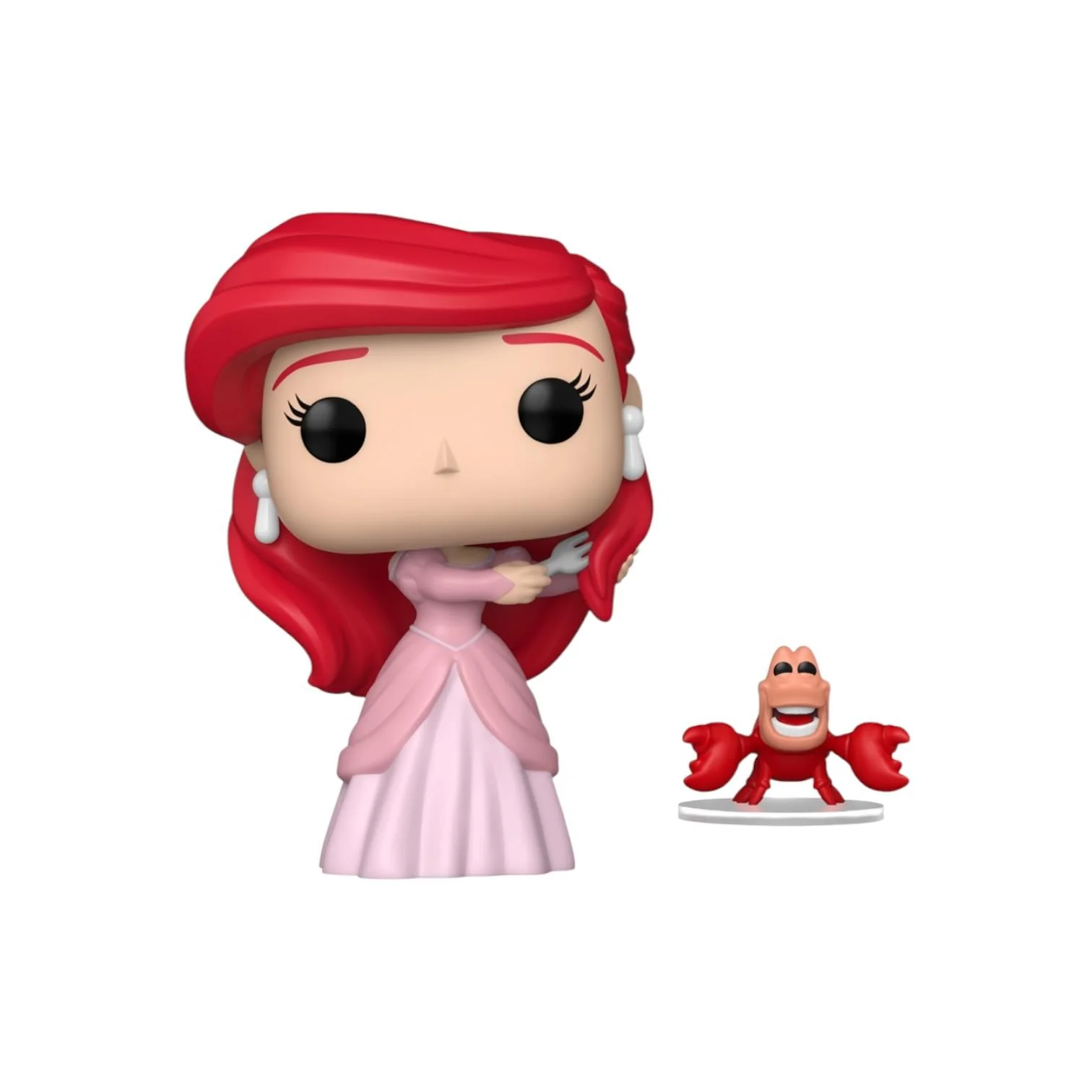 Ariel with Sebastian #1755 Funko Pop! & Buddy - The Little Mermaid - PREORDER - Image 2