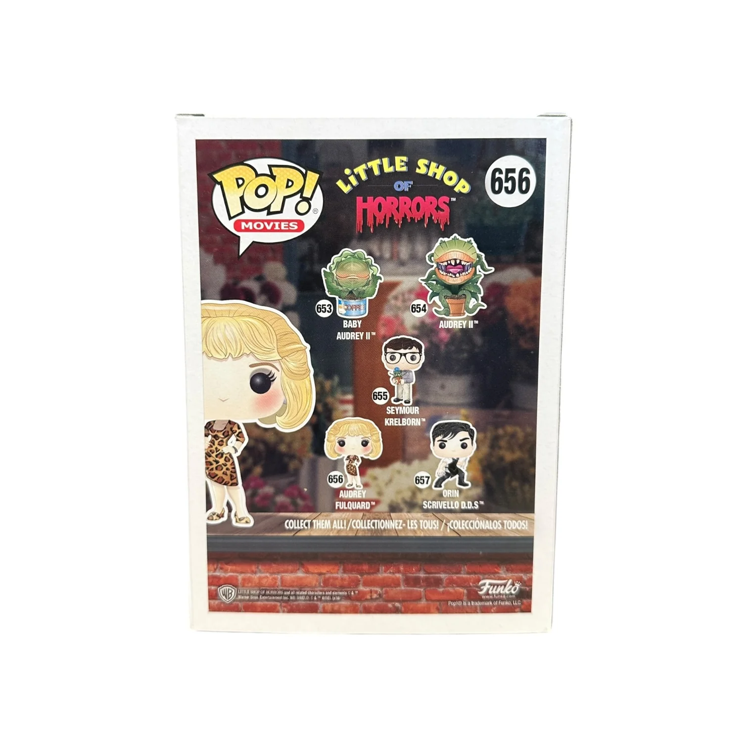 Audrey Fulquard #656 Funko Pop! - Little Shop of Horrors - Condition 7.5/10 - Image 3