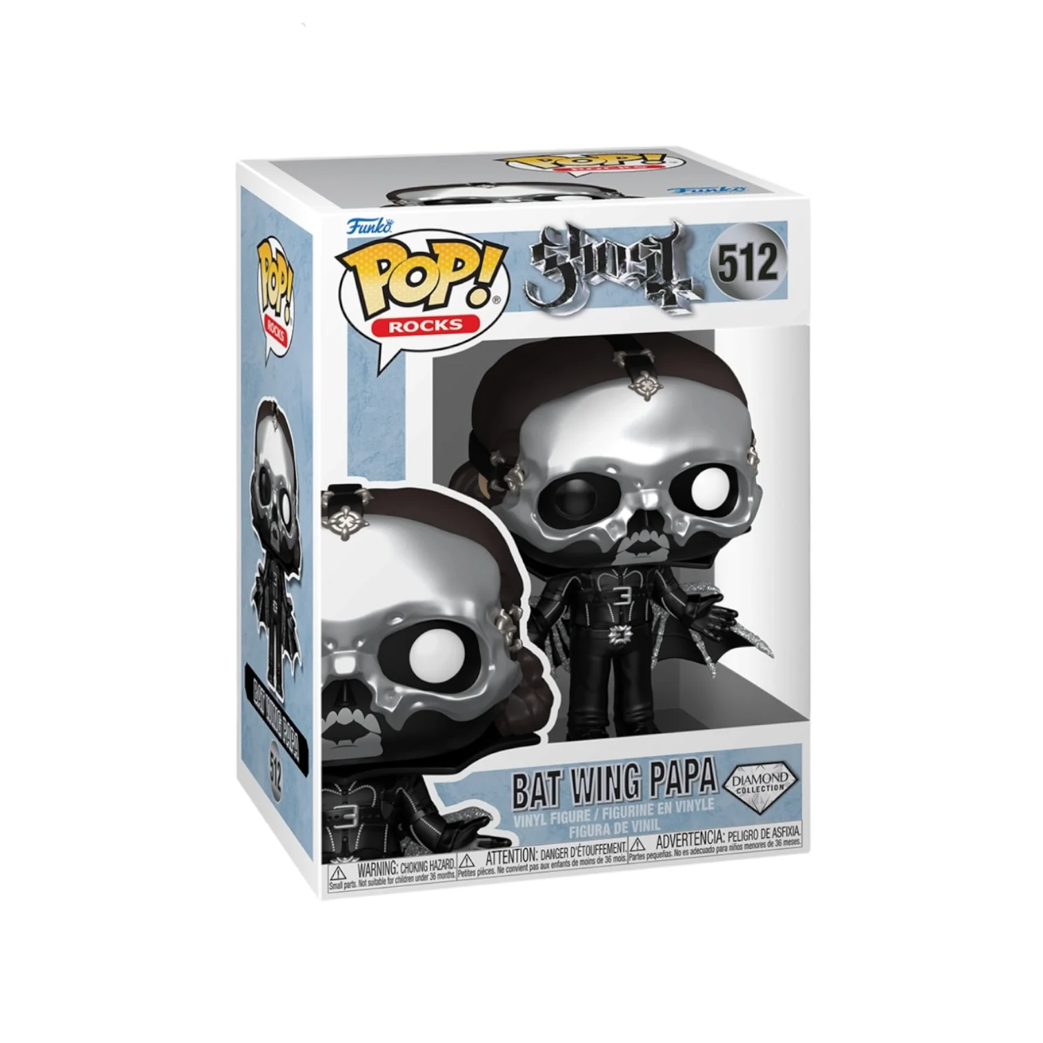 Bat Wing Papa (Diamond) (Glitter) #512 Funko Pop! - Ghost - Coming Soon