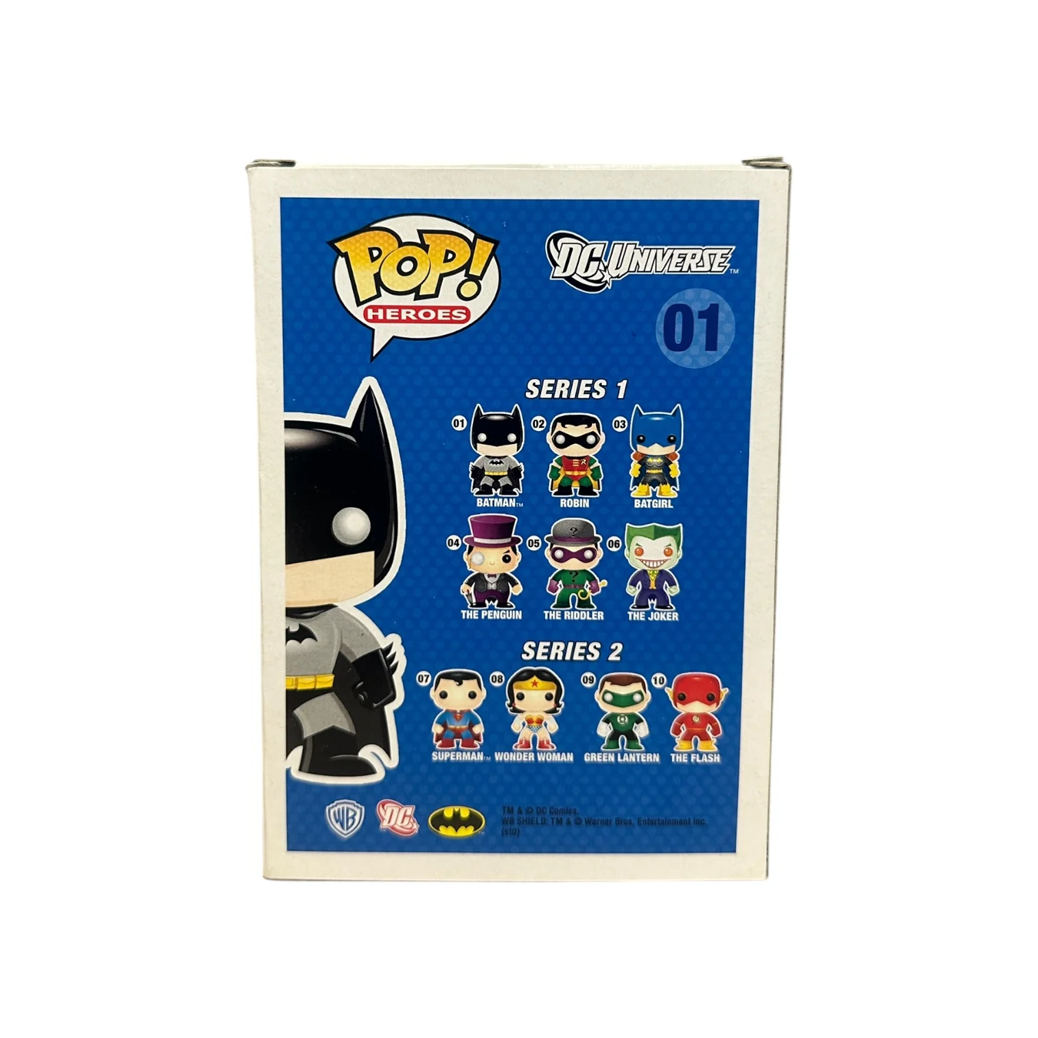 Batman #01 (Blue) Funko Pop! - DC Universe - SDCC 2010 Exclusive LE480 Pcs - Condition 8/10 - Image 3