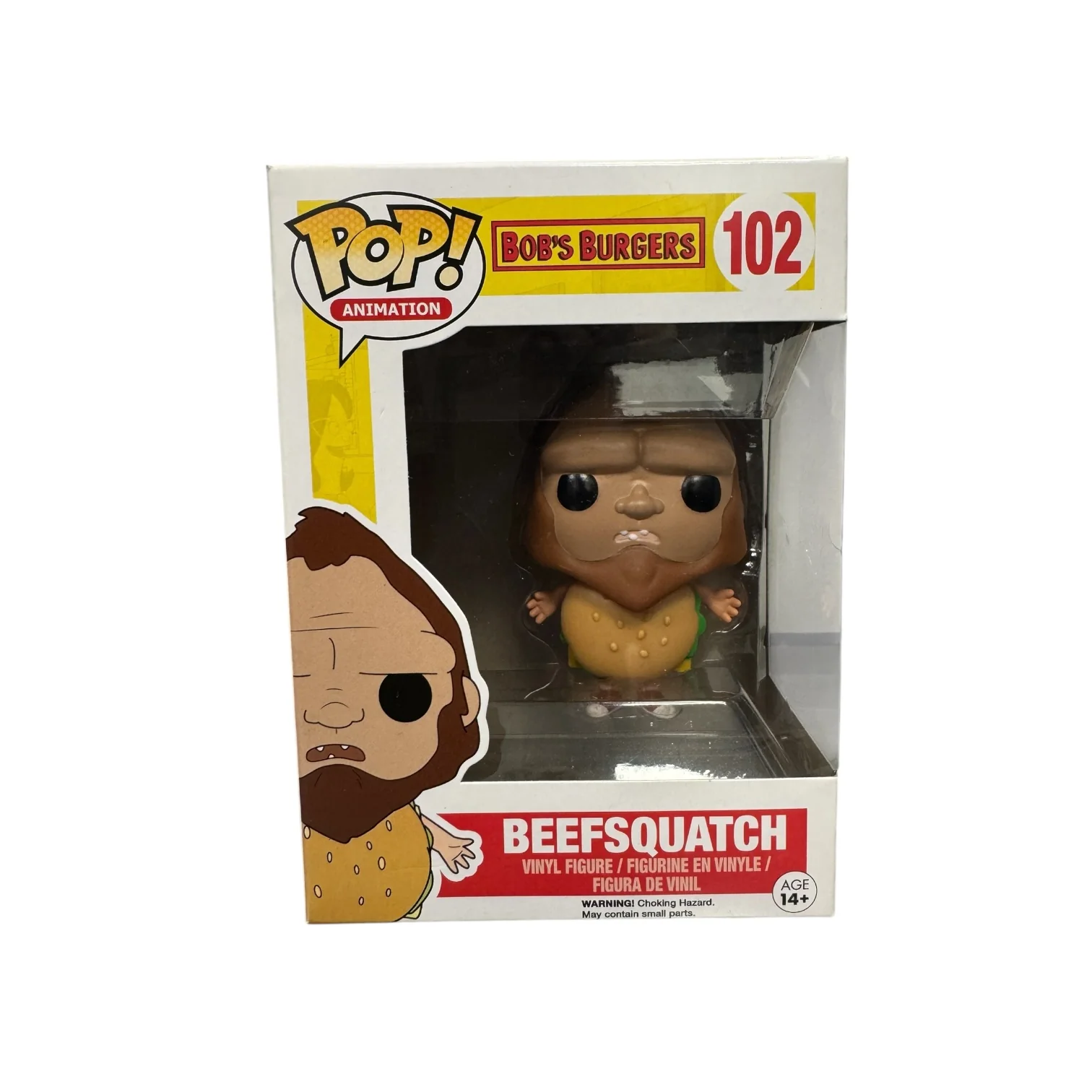 Beefsquatch #102 Funko Pop! - Bob's Burgers - Condition 8/10