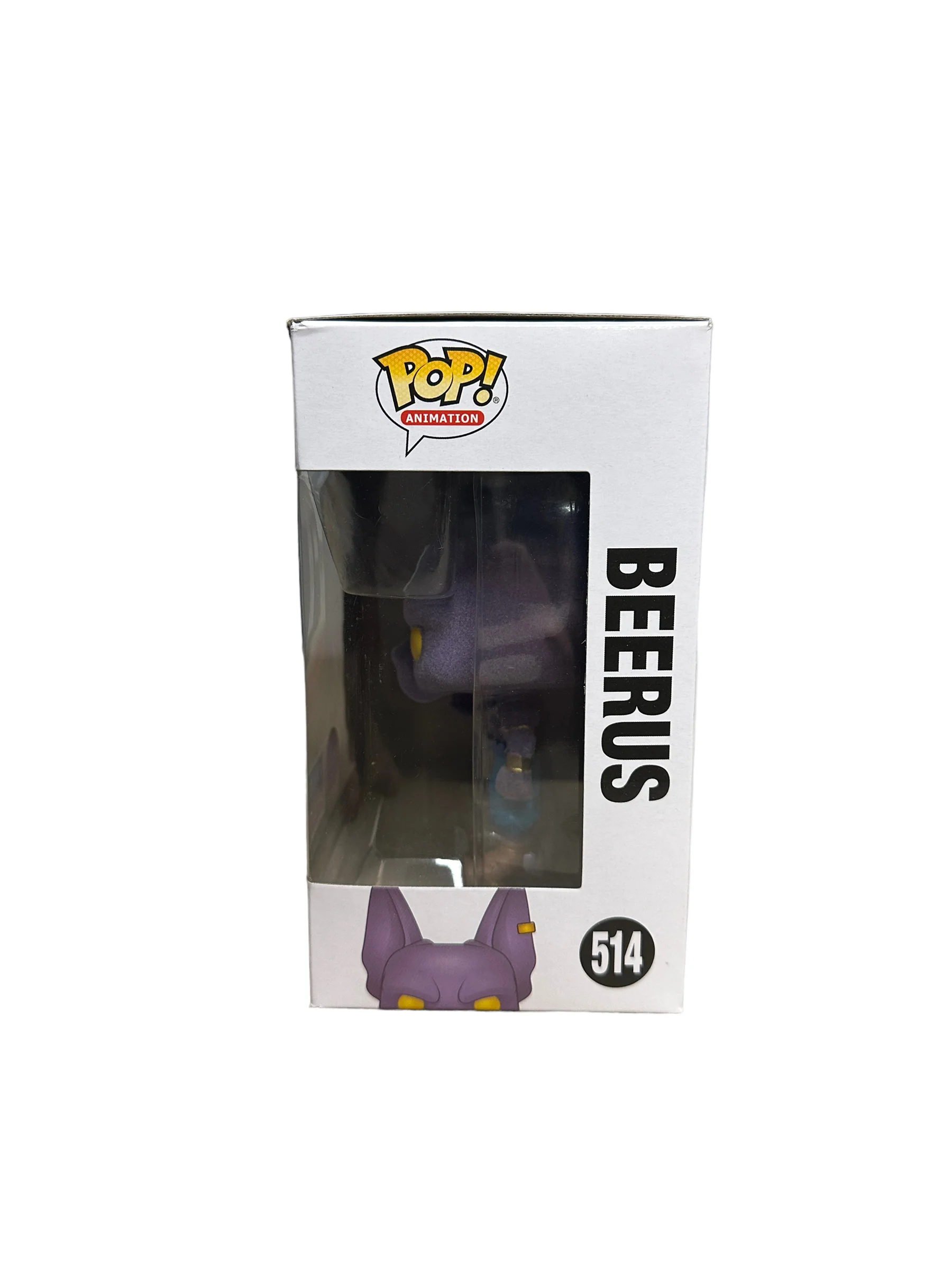 Beerus #514 (Flocked) Funko Pop! - Dragon Ball Super - Funimation Exclusive - Condition 8.5/10 - Image 3