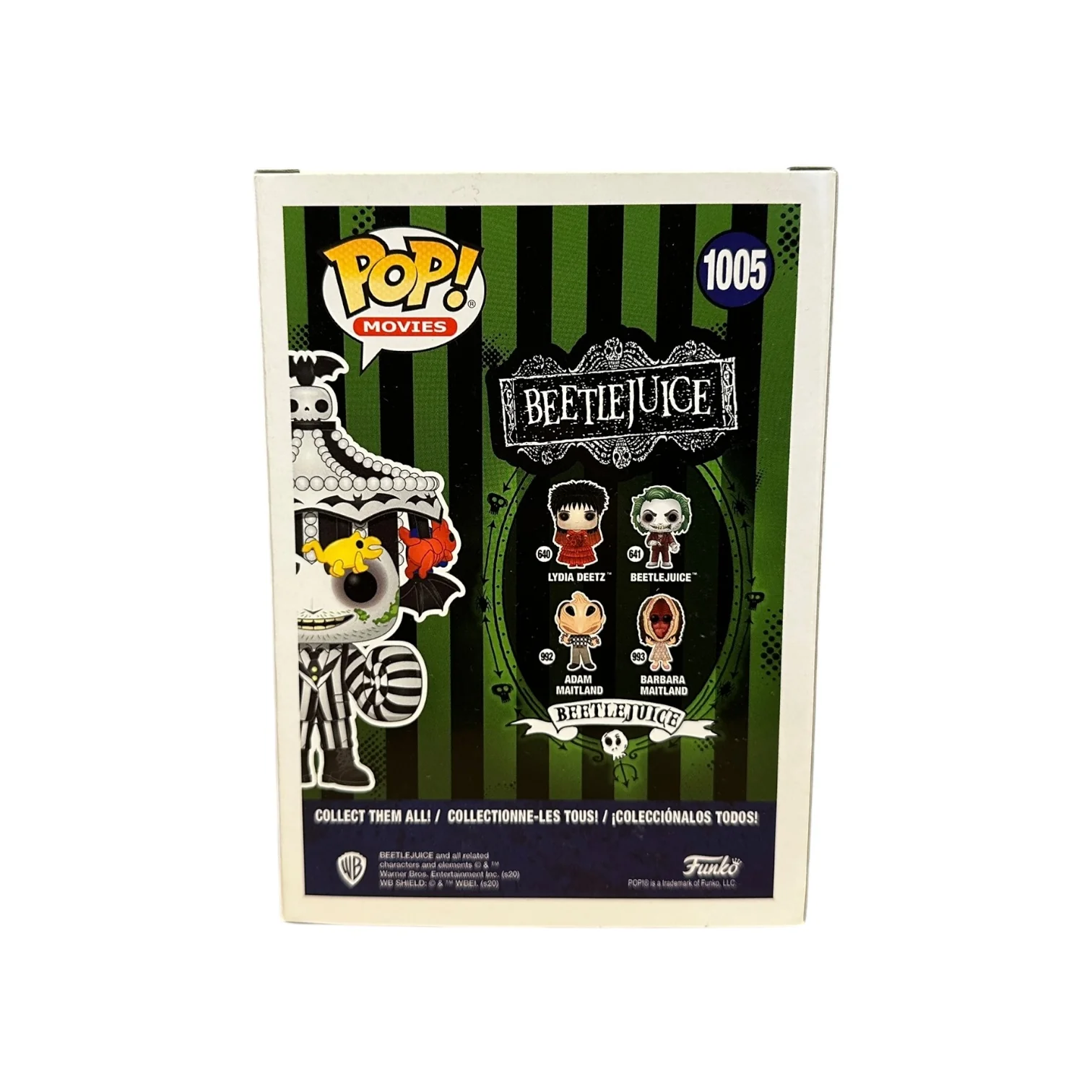Beetlejuice #1005 (w/ Carousel) Funko Pop! - Beetlejuice - Special Edition - Condition 8.5/10 - Image 3