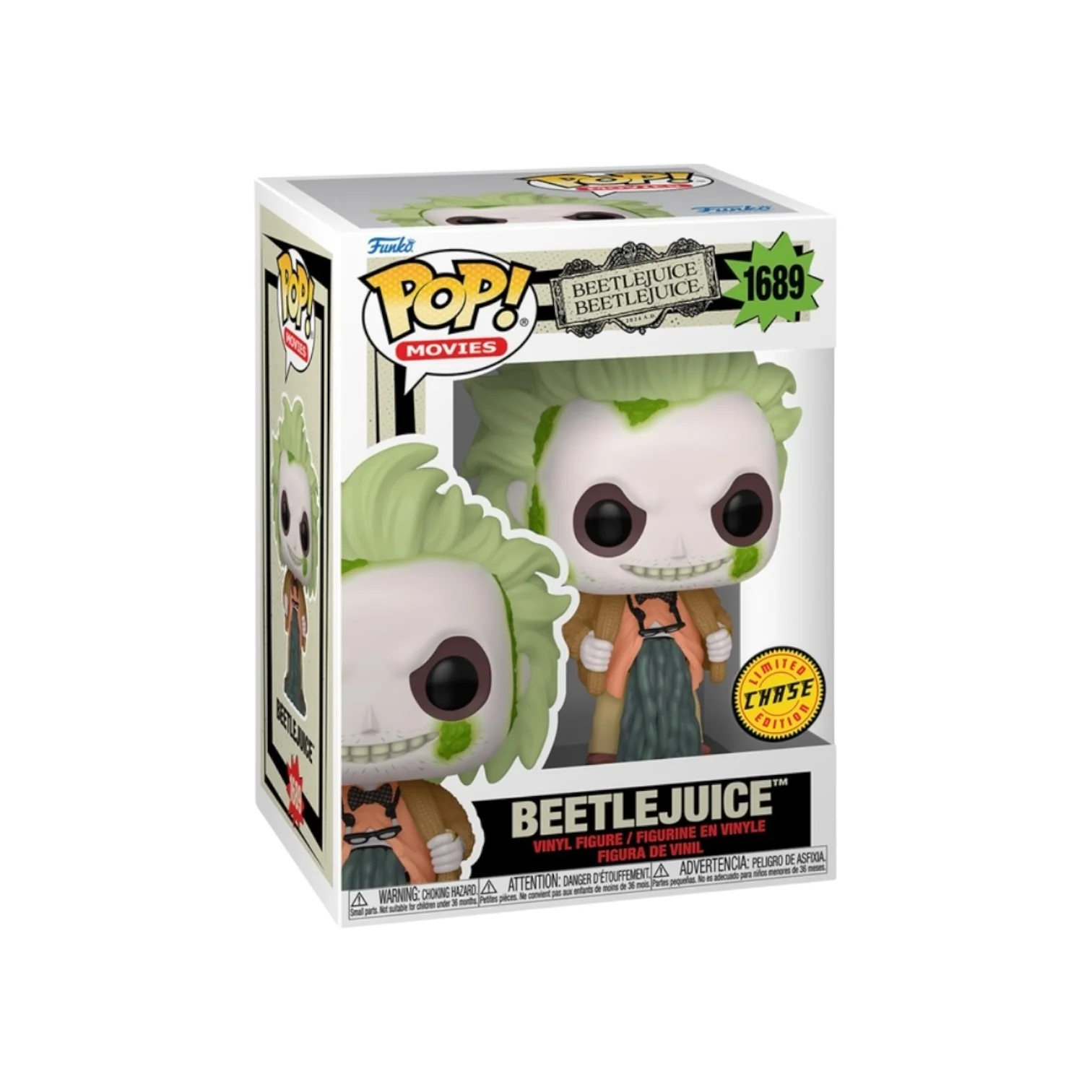 Beetlejuice #1689 (Chase) Funko Pop! - Beetlejuice Beetlejuice