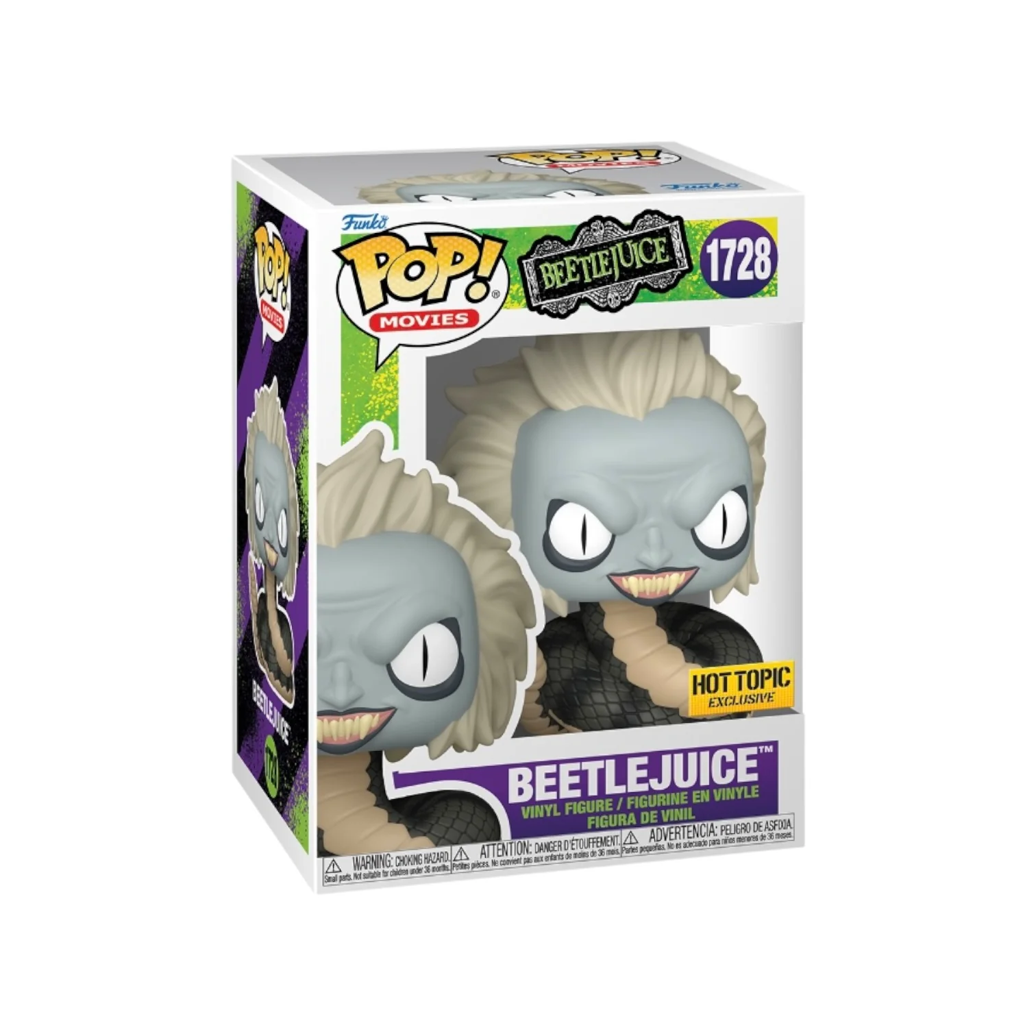 Beetlejuice #1728 Funko Pop! - Beetlejuice - Hot Topic Exclusive