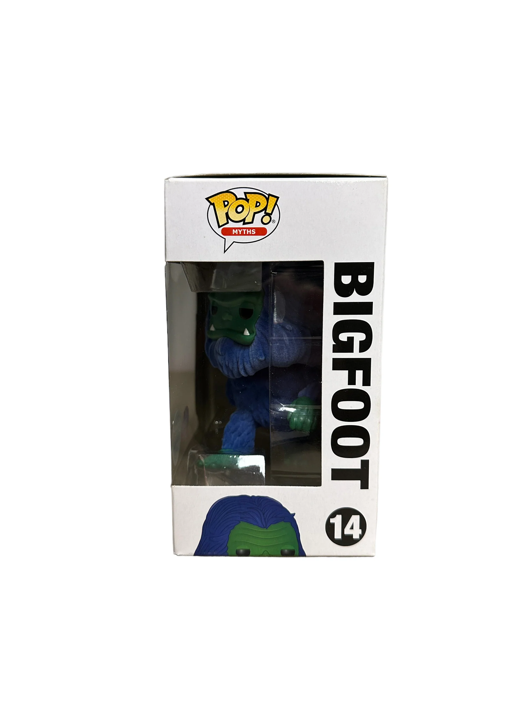Bigfoot #14 (Blue / Green Flocked) Funko Pop! - Myths - ECCC 2018 Shared Exclusive LE2500 Pcs - Condition 8.5/10 - Image 3