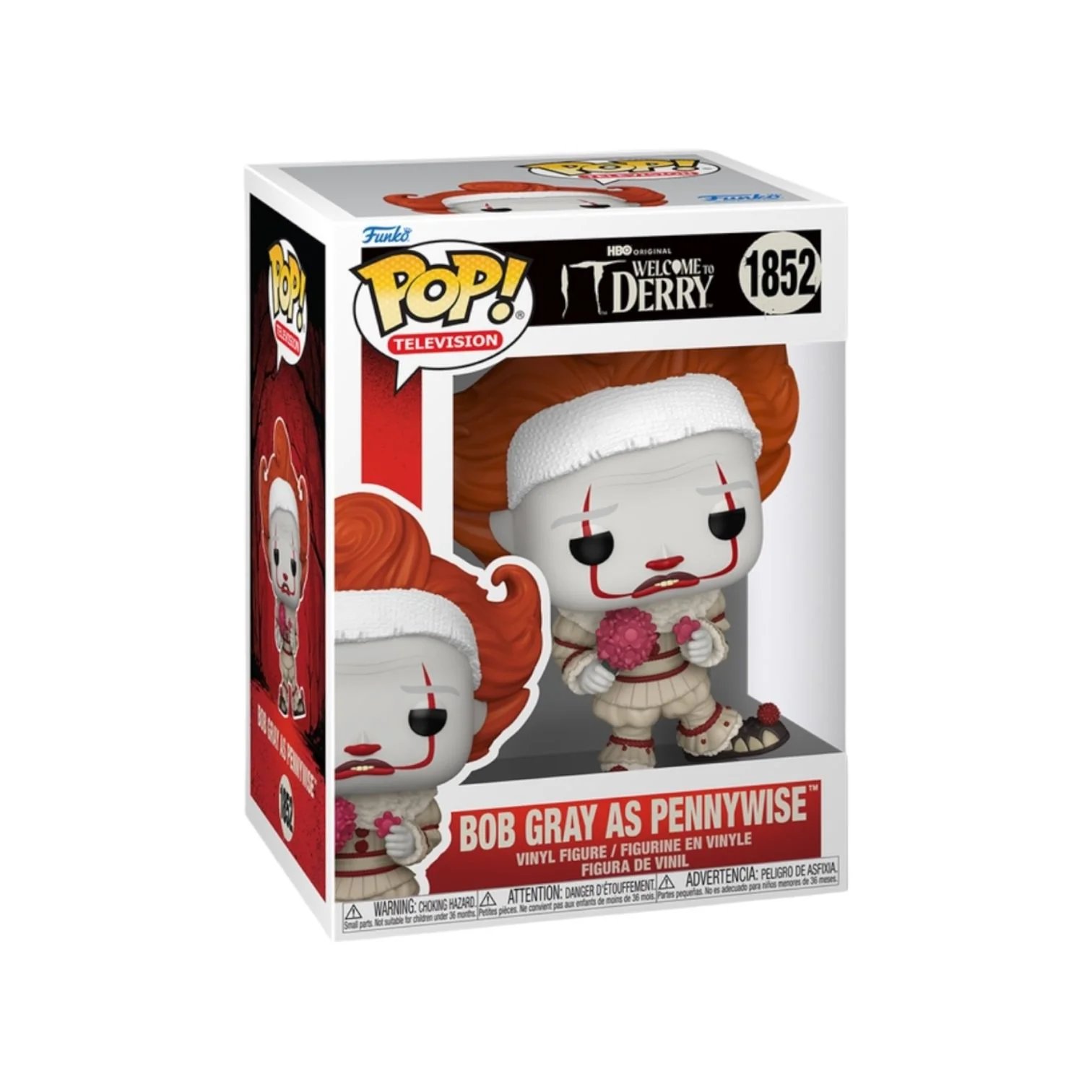 Bob Gray as Pennywise #1852 Funko Pop - IT: Welcome to Derry