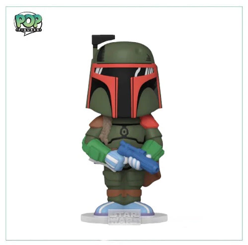 Boba Fett Funko Soda Vinyl Figure! - Star Wars - International 2022 Galactic Convention Exclusive LE10000 Pcs - Chance of Chase - Image 2
