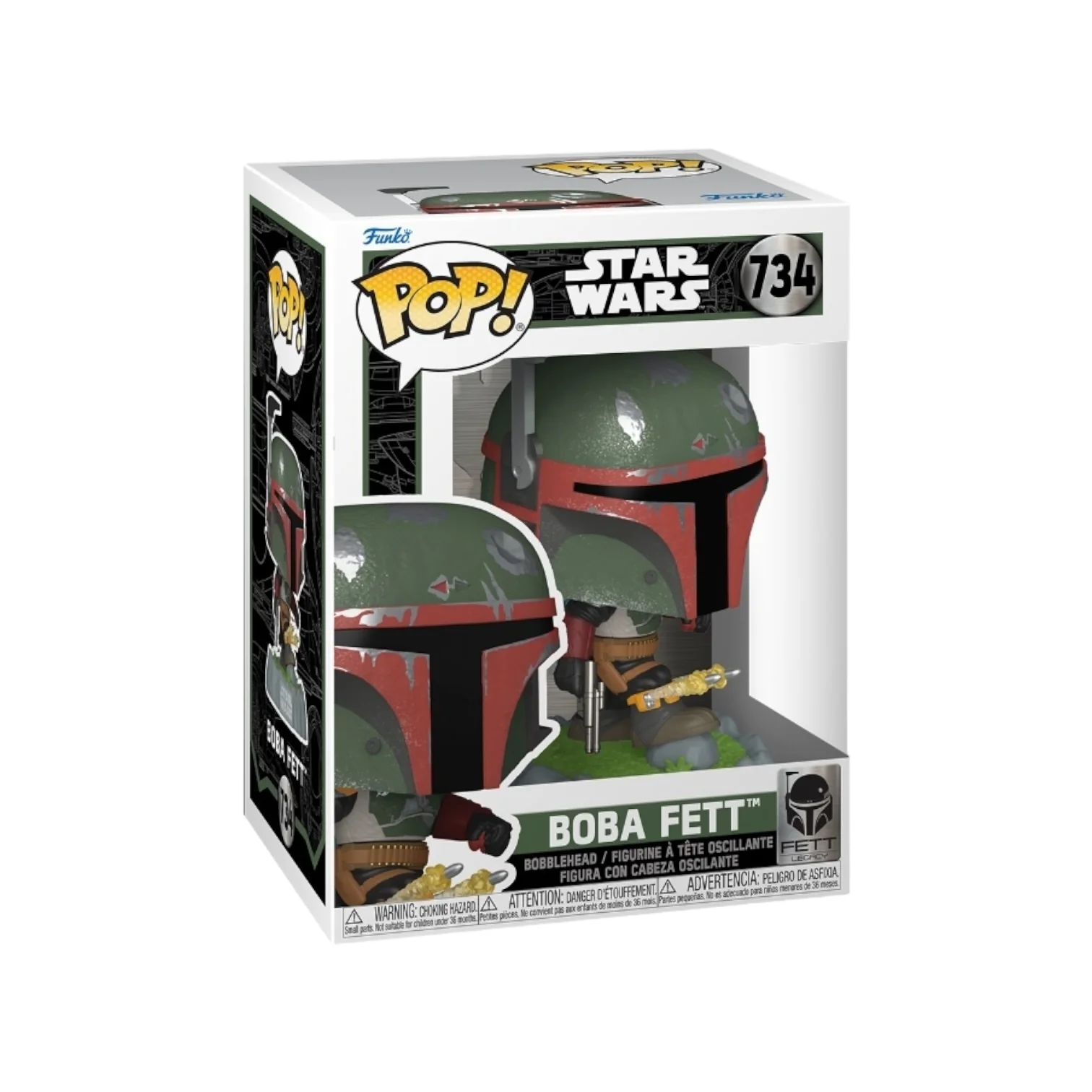 Boba Fett with Rockets #734 Funko Pop - Star Wars - Fett Legacy