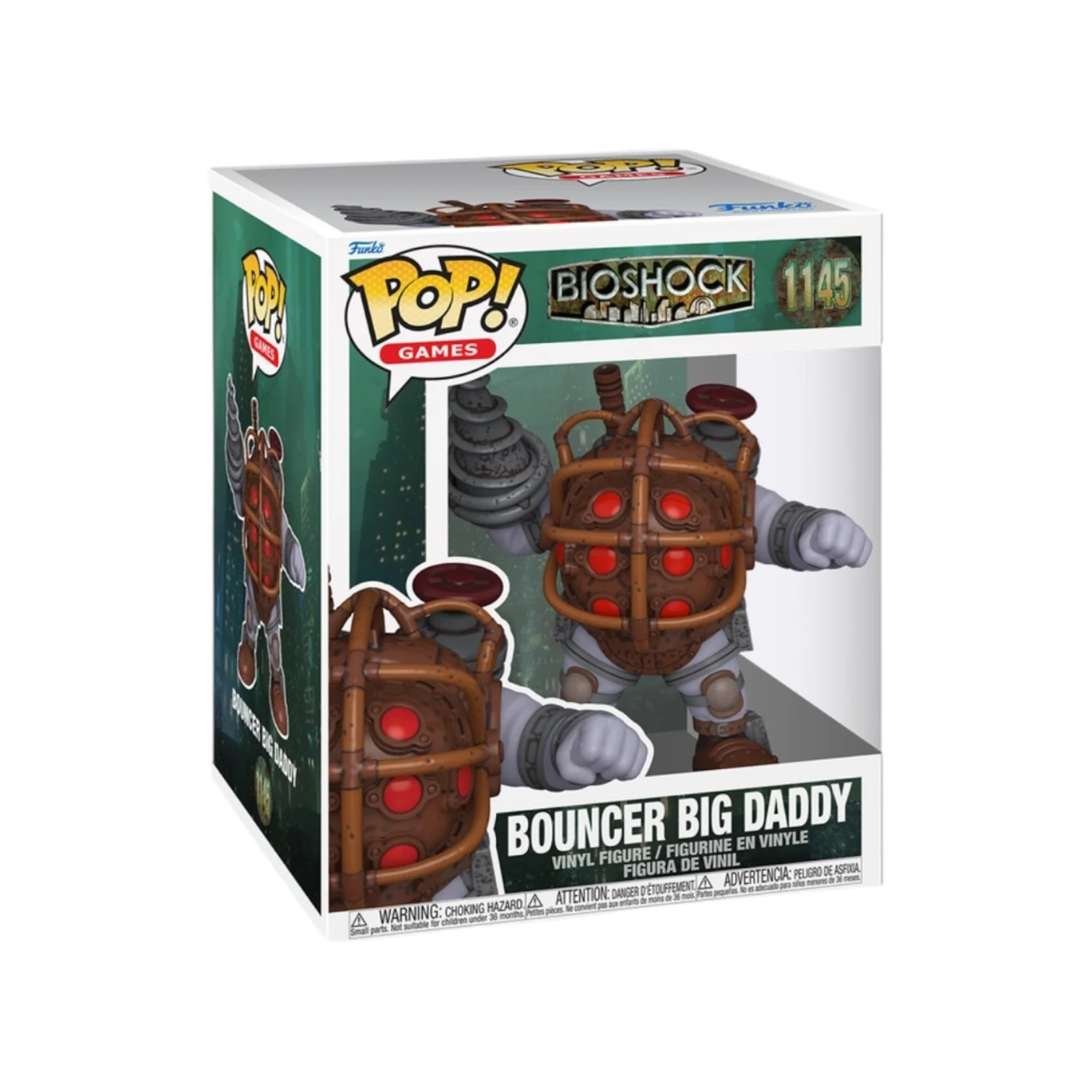 Bouncer Big Daddy #1145 Funko Pop Super - Bioshock - PREORDER