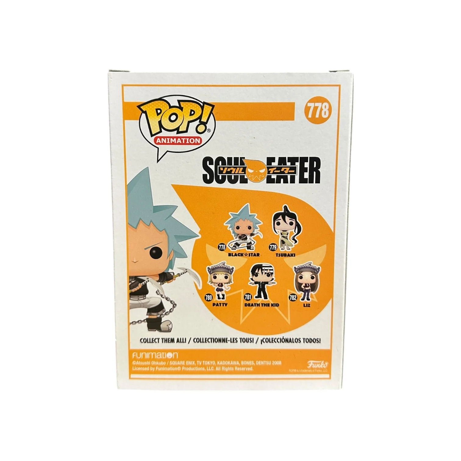 Brittney Karbowski Signed Black Star #778 Funko Pop! - Soul Eater - 7BAP Signature Series 2021 LE75 Pcs - Condition 9/10 - JSA Witnessed Authentication - Image 3