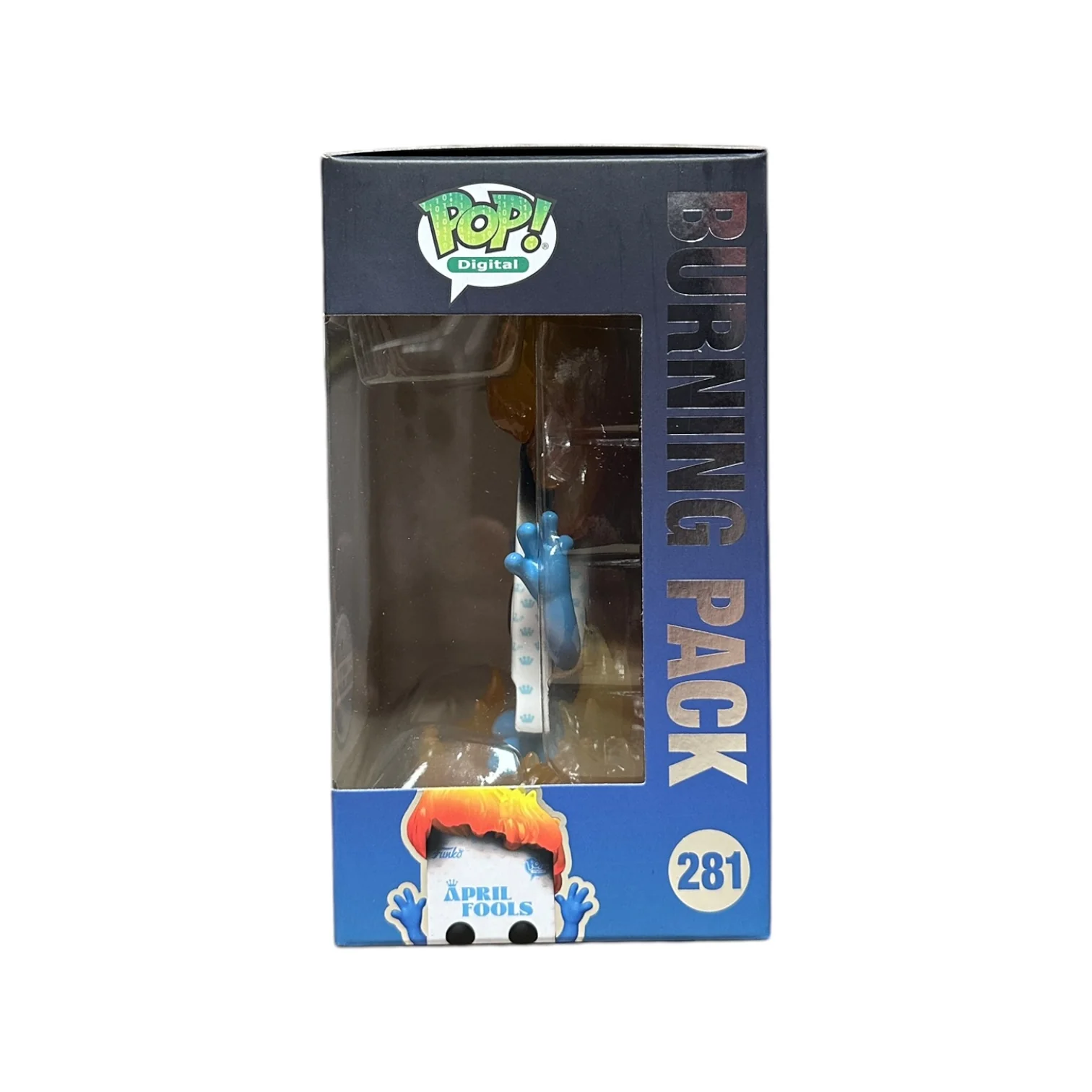 Burning Pack #281 Funko Pop! - April Fools - NFT Release Exclusive LE1400 Pcs - Condition 9/10 - Image 2