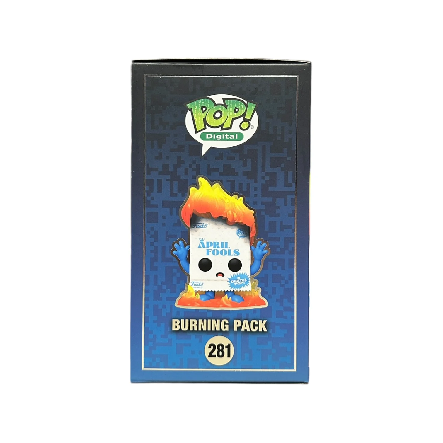 Burning Pack #281 Funko Pop! - April Fools - NFT Release Exclusive LE1400 Pcs - Condition 9/10 - Image 4