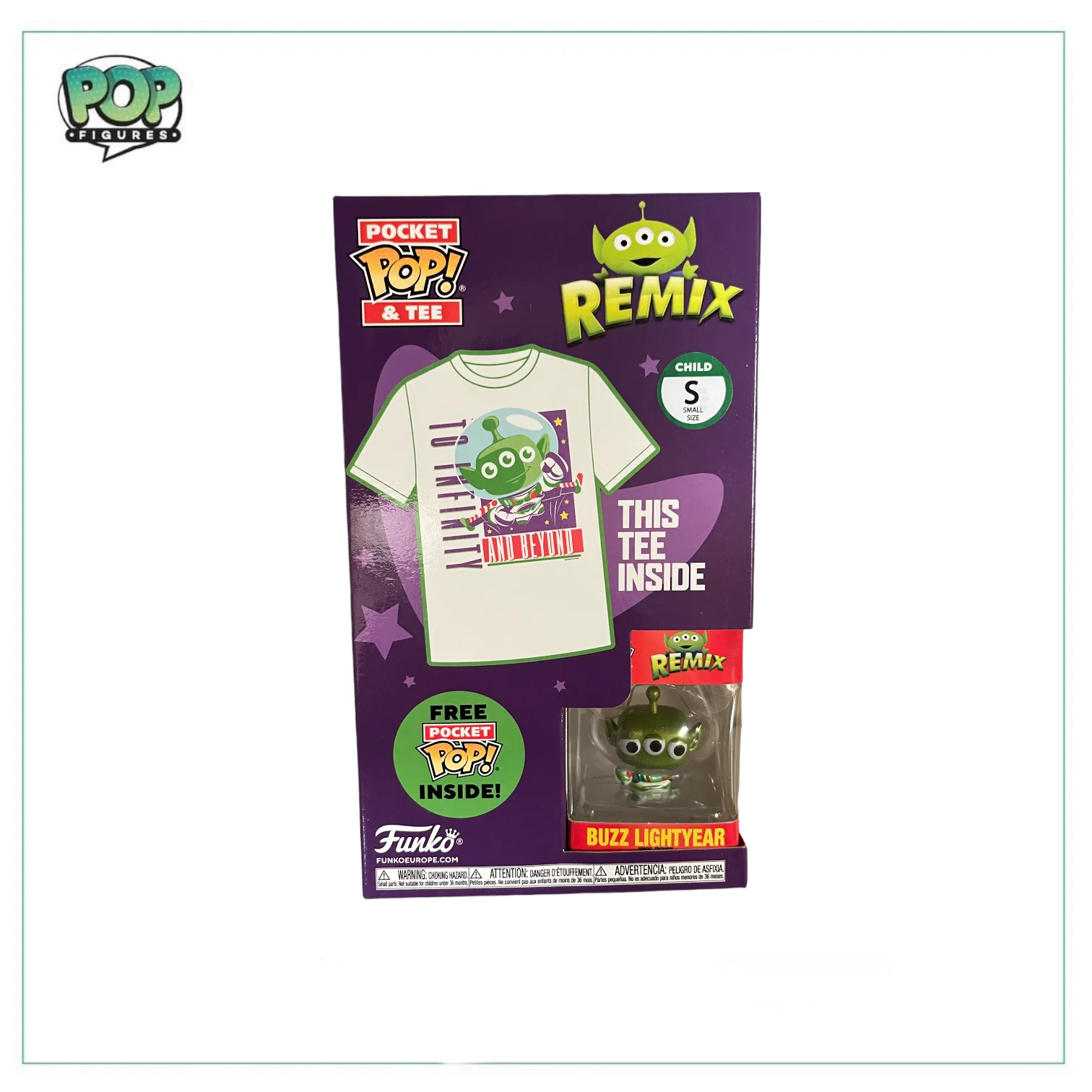 Pocket POP! & Tee: Disney - Alien Buzz - Image 2