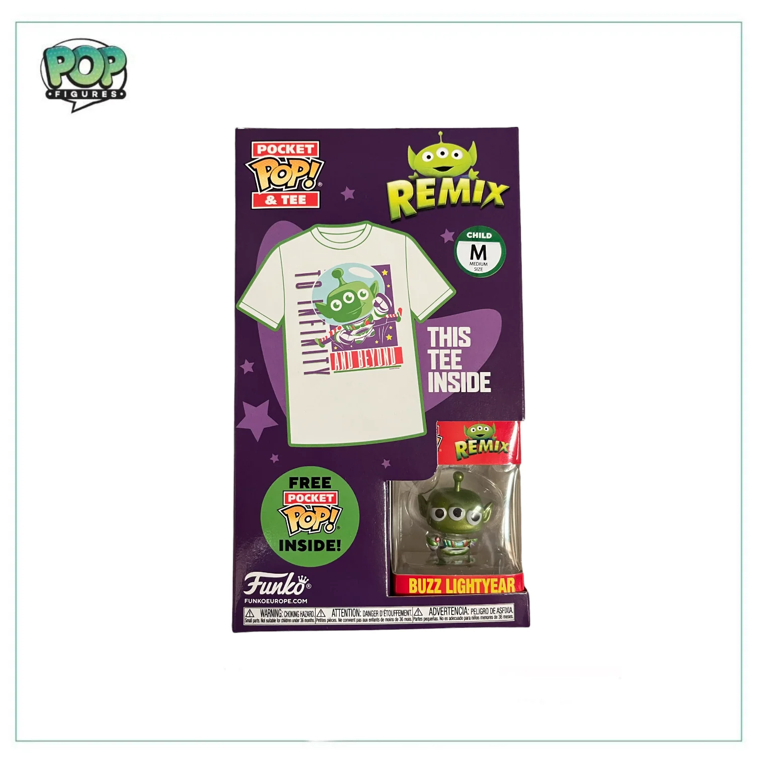 Pocket POP! & Tee: Disney - Alien Buzz - Image 5