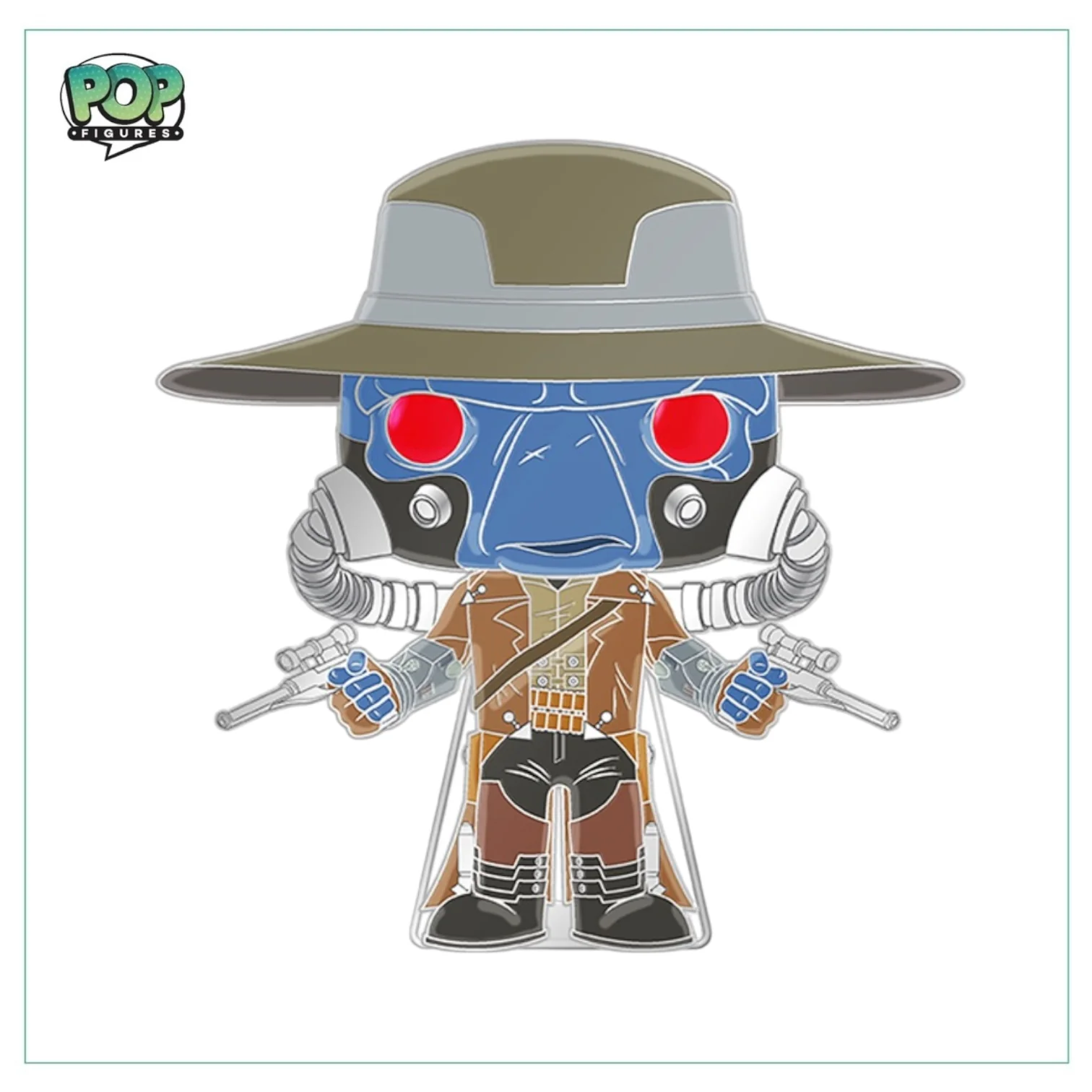 Cad Bane #43 Enamel Pin - Star Wars - Chance of Chase - Image 3