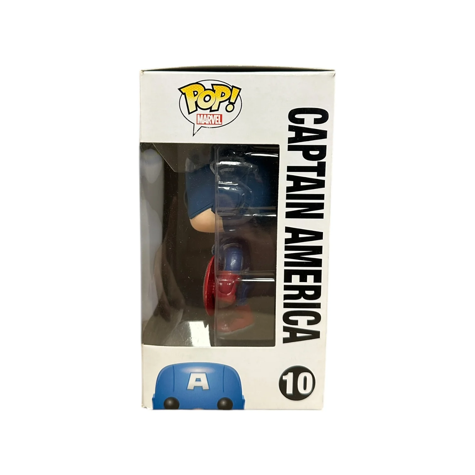 Captain America #10 (Vinyl Bobble-Head) Funko Pop! - The Avengers - 2012 Pop! - Condition 7/10 - Image 2