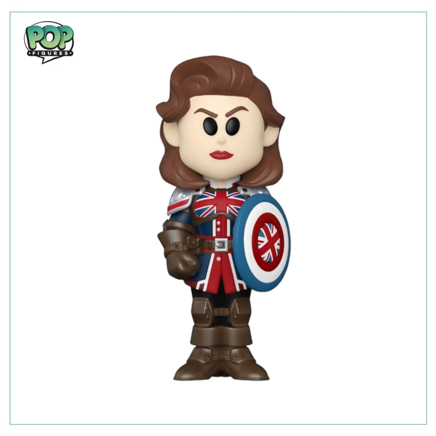 Captain Carter Funko Soda Vinyl Figure! - Marvel - What If...? - Chance Of Chase - Image 2