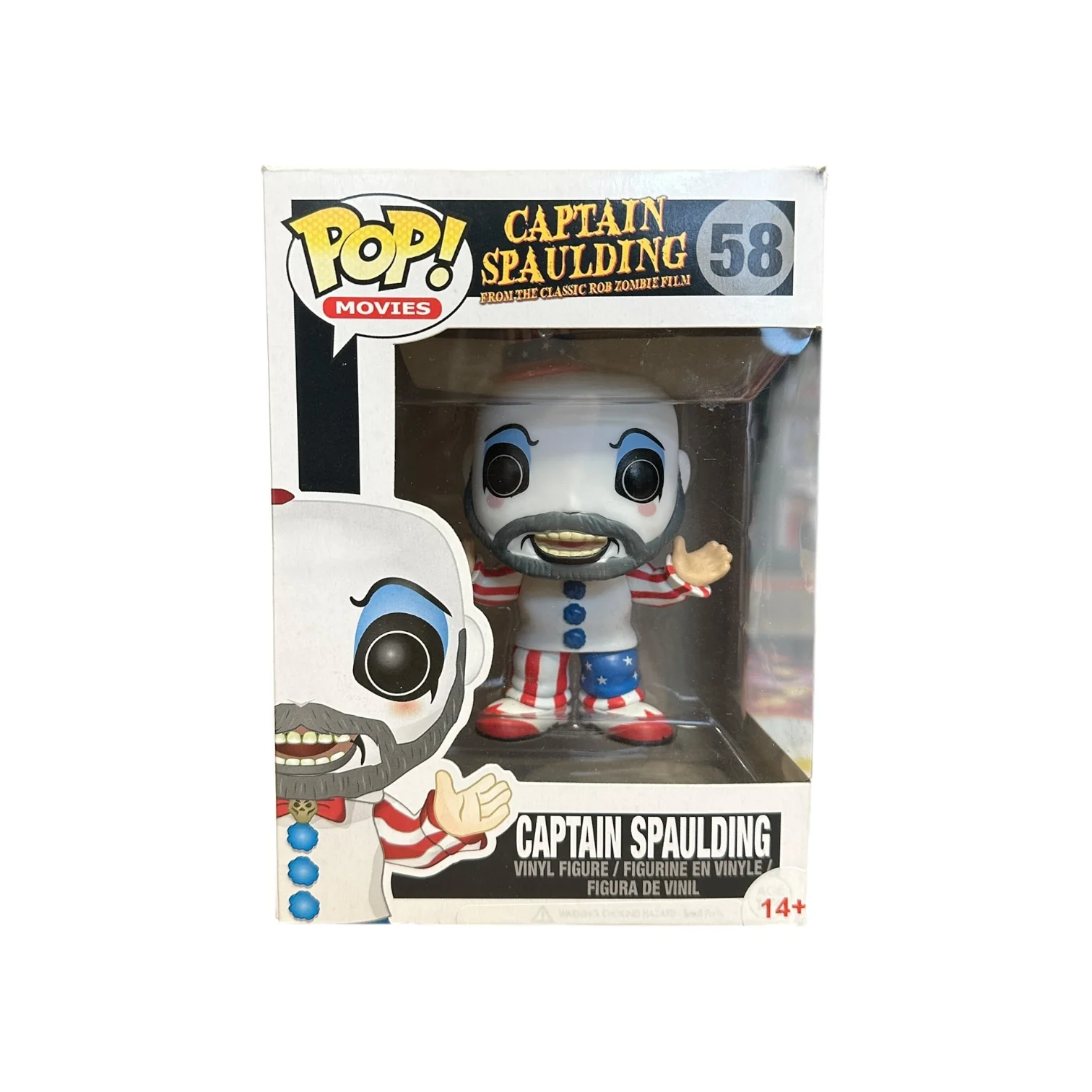 Captain Spaulding #58 Funko Pop! - House of 1000 Corpses - Condition 7/10