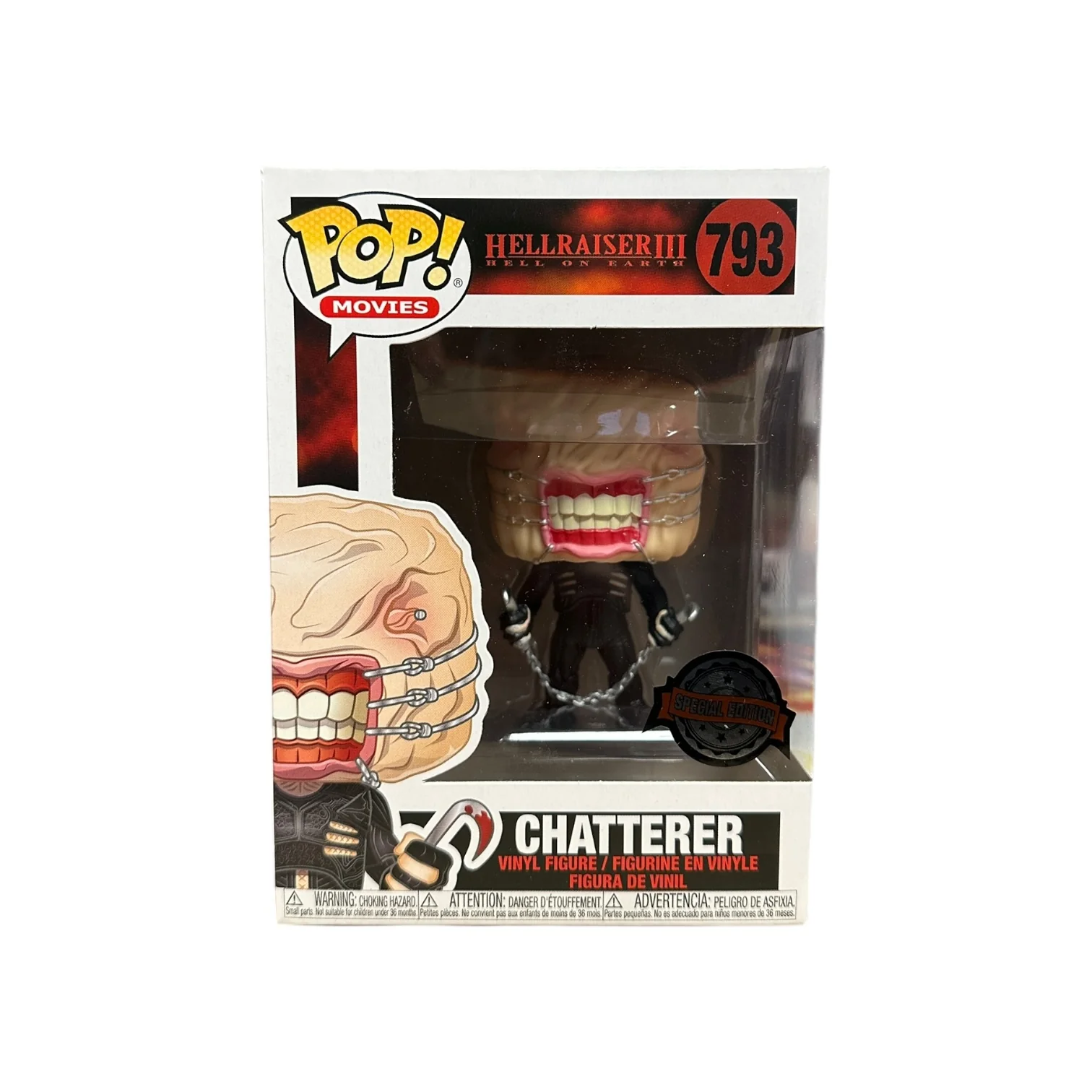 Chatterer #793 Funko Pop! - Hellraiser III: Hell on Earth - Special Edition - Condition 9.5/10