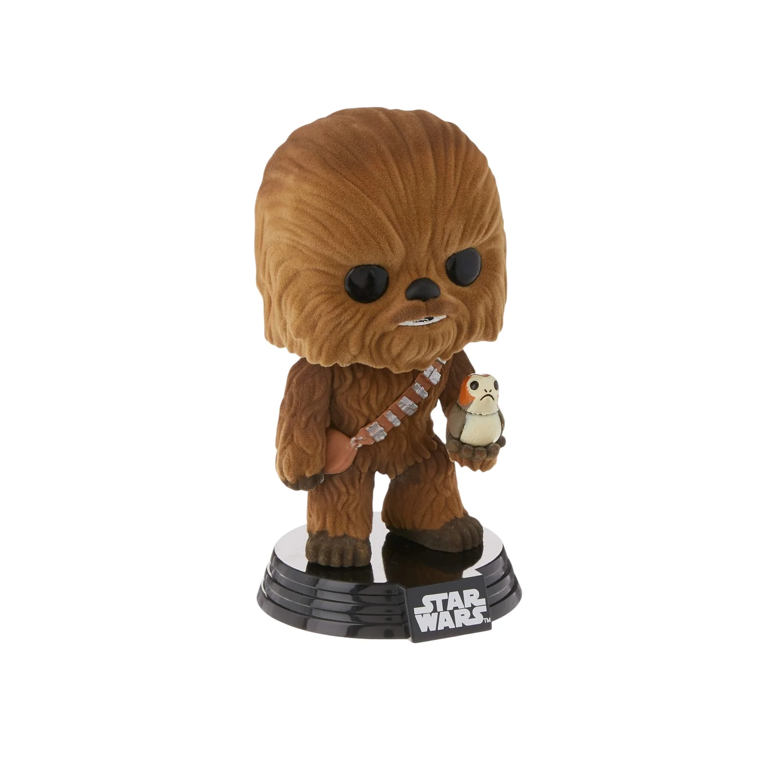 Chewbacca (Flocked) Funko Pop! #195 - Star Wars - Exclusive Sticker - Image 2