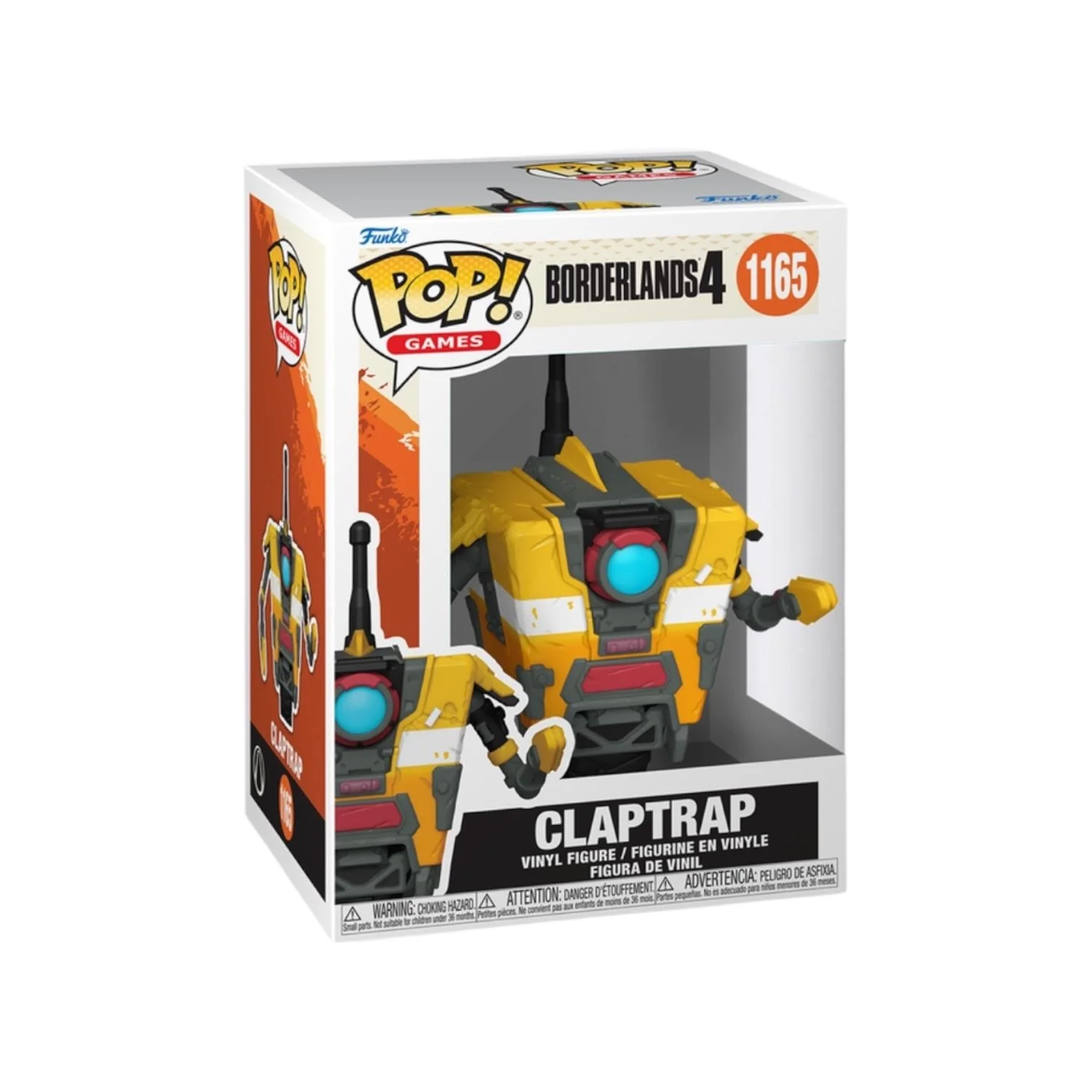 Claptrap #1165 Funko Pop - Borderlands 4