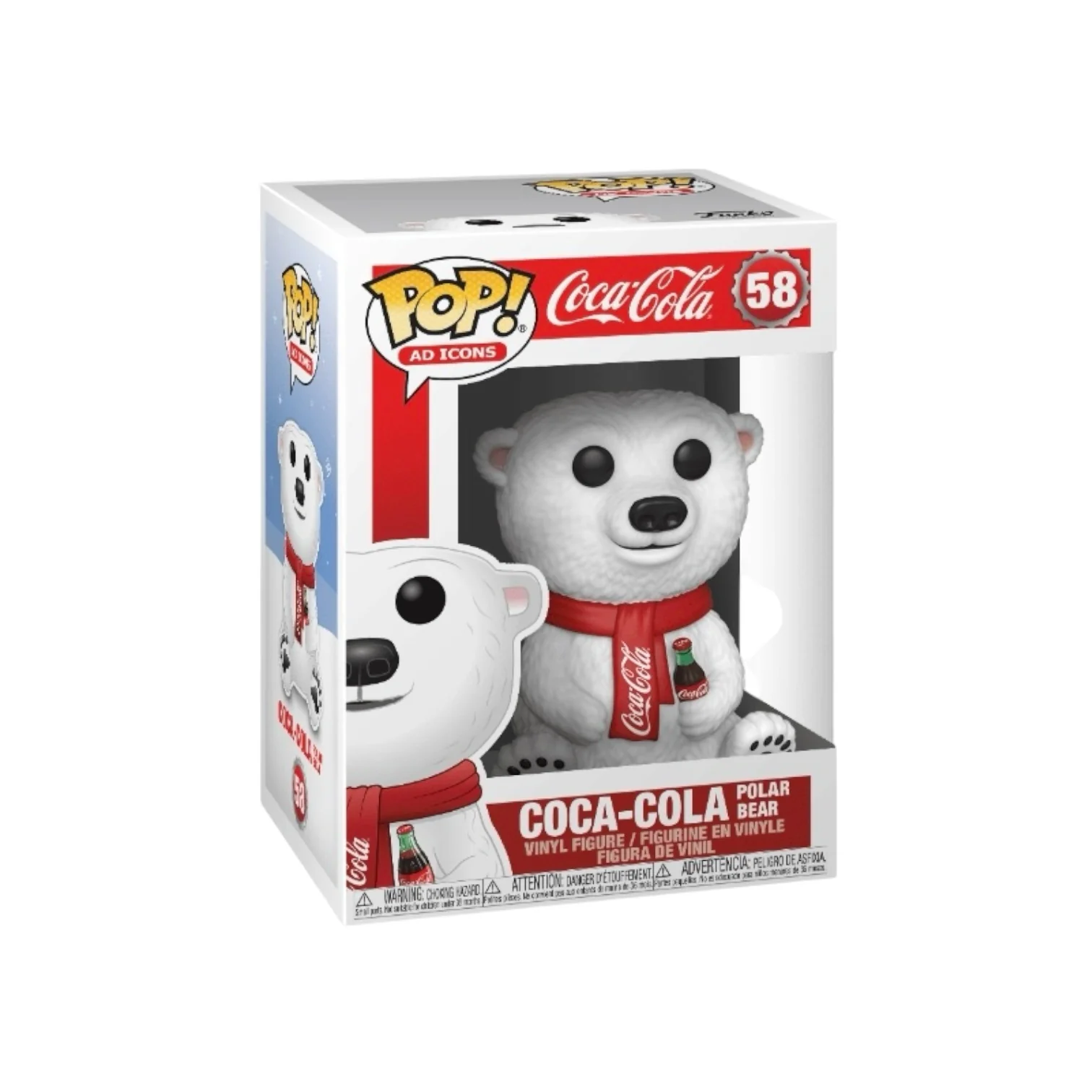 Coca-Cola Polar Bear #58 Funko Pop! Ad Icons