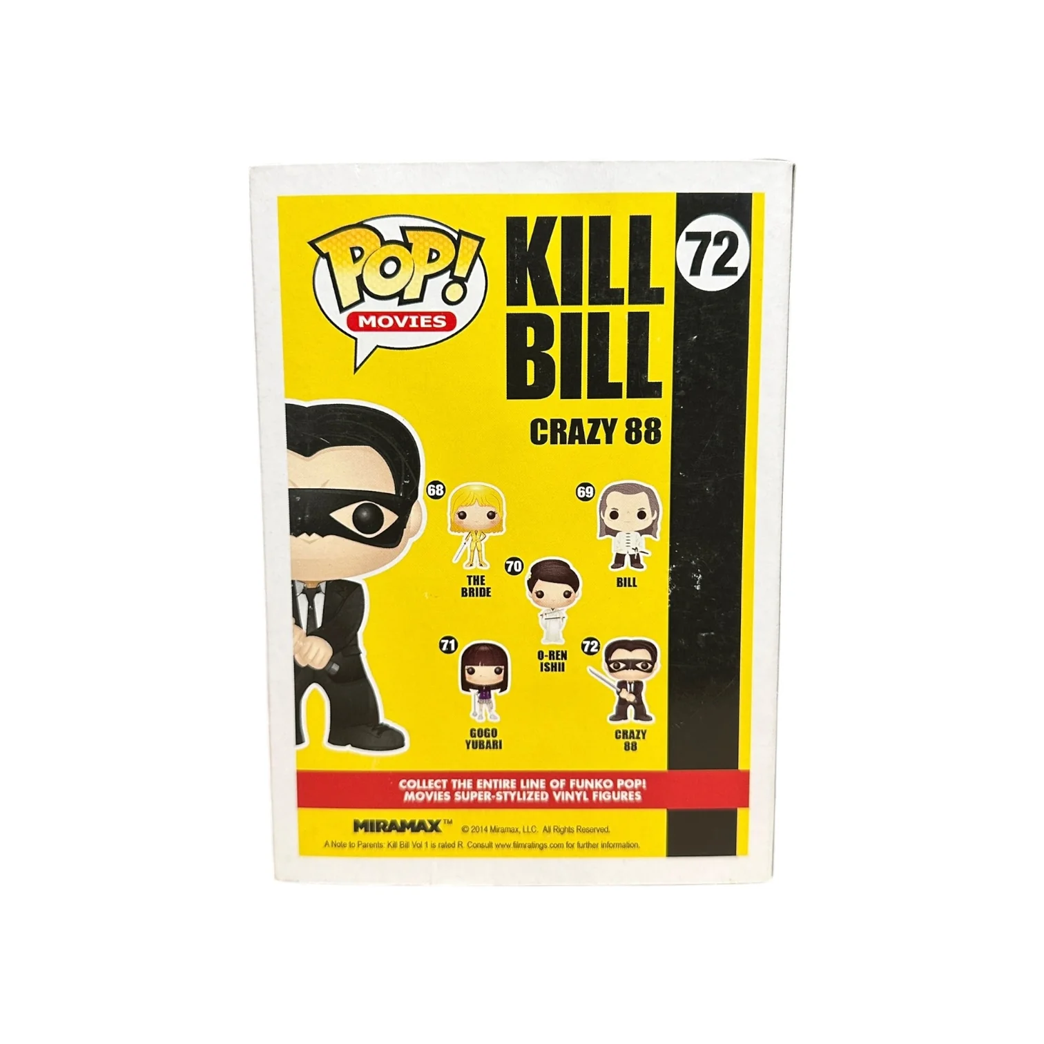 Crazy 88 #72 Funko Pop! - Kill Bill - Condition 7/10 - Image 3