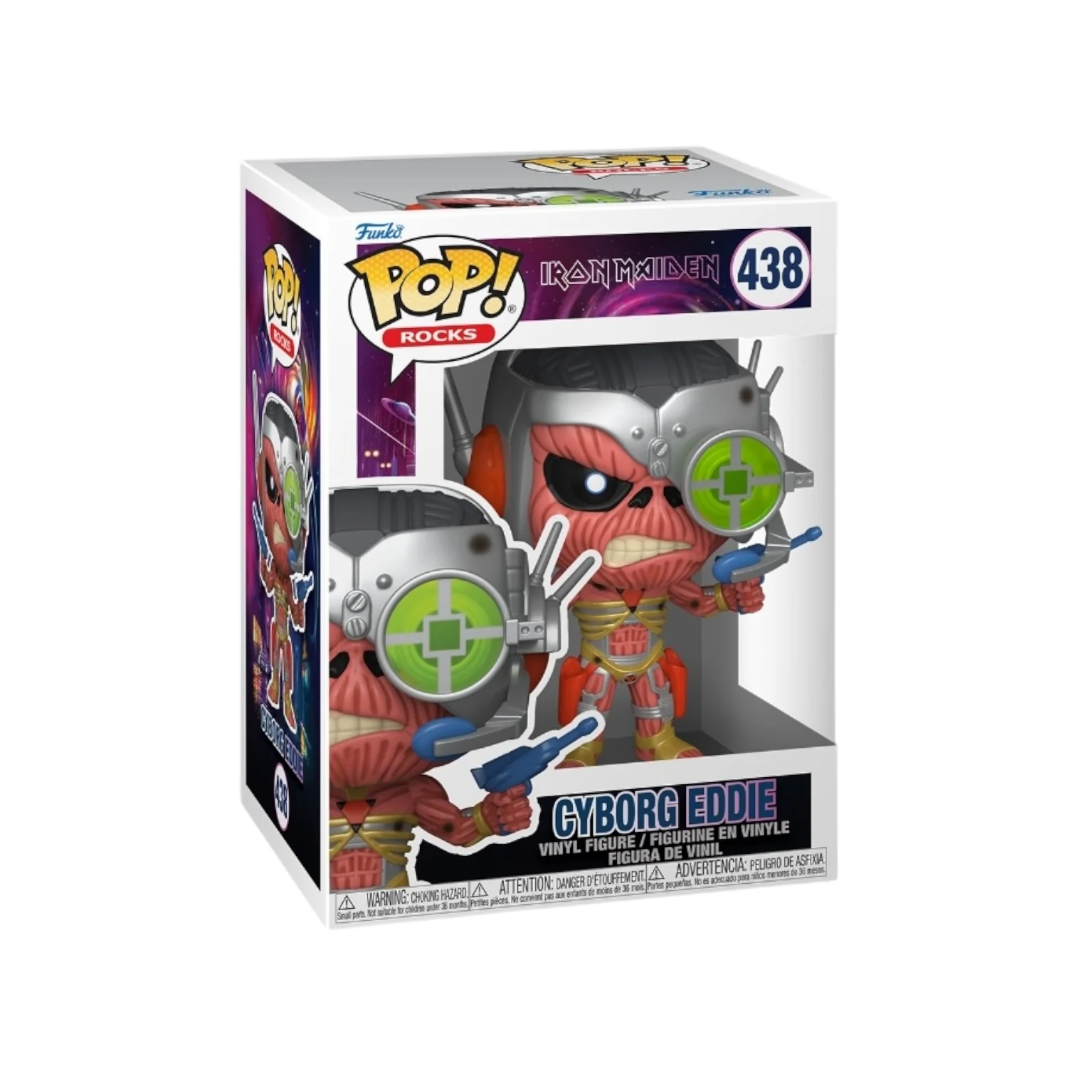 Cyborg Eddie #438 Funko Pop! - Iron Maiden