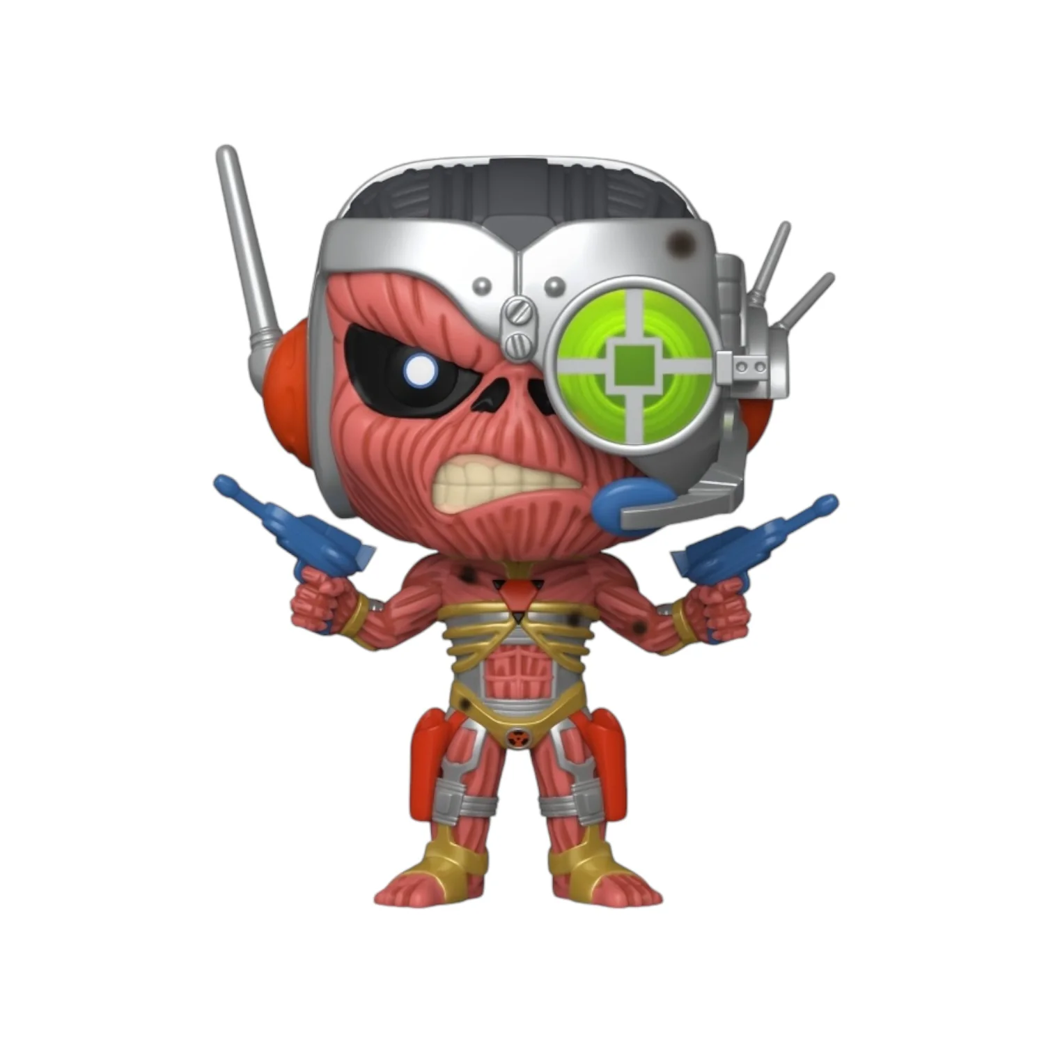 Cyborg Eddie #438 Funko Pop! - Iron Maiden - Image 2