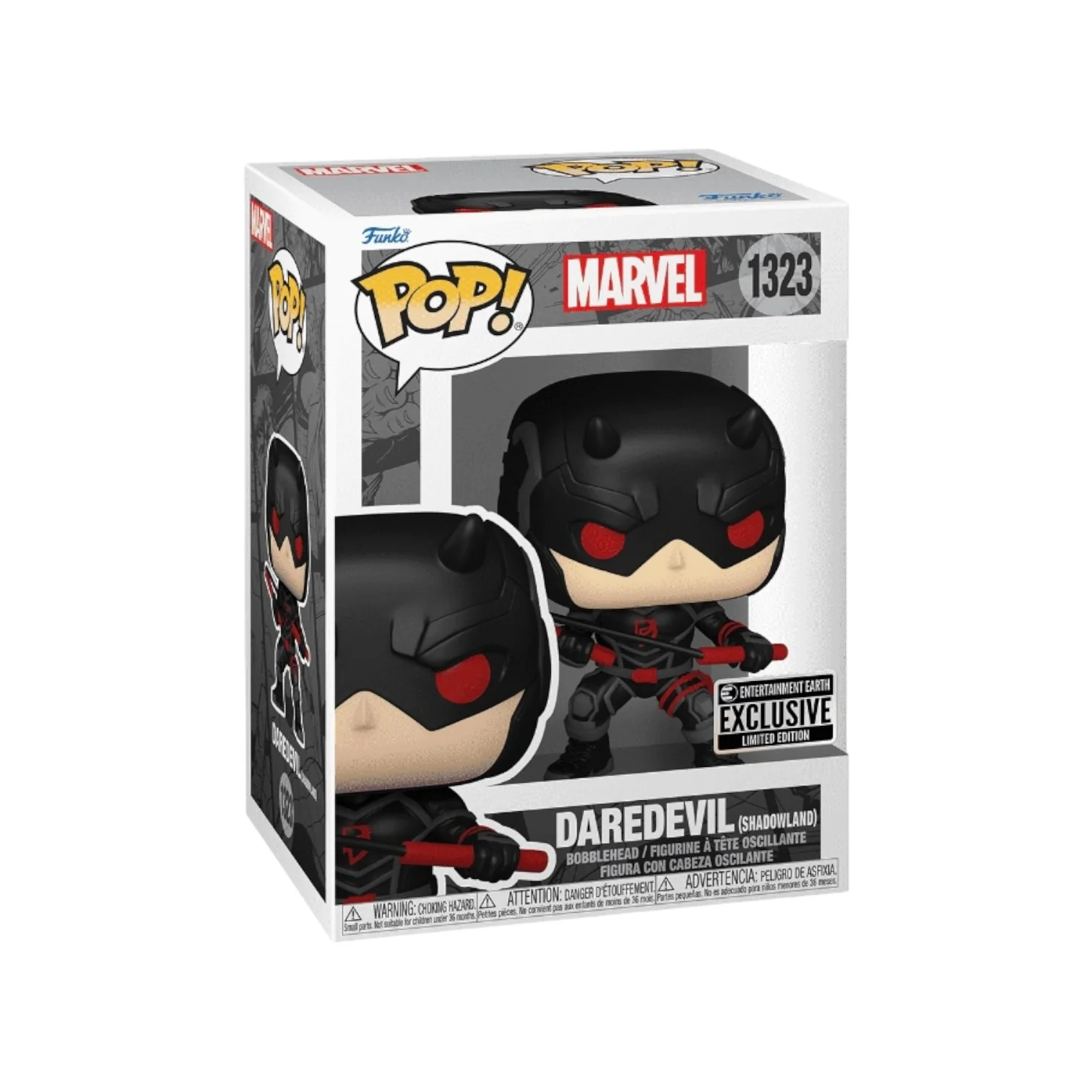 Daredevil (Shadowland) #1323 Funko Pop! - Marvel - Entertainment Earth Exclusive