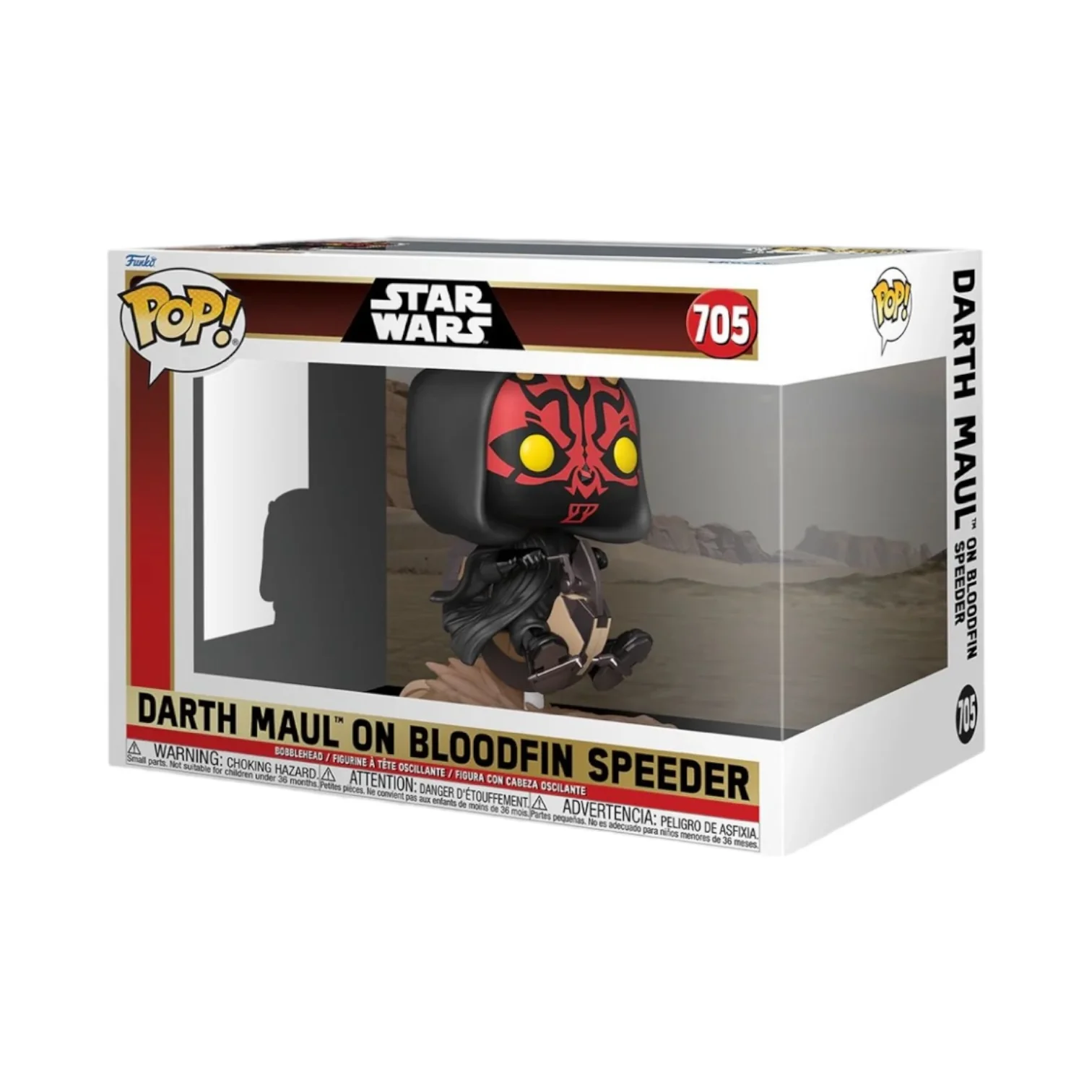 Darth Maul on Bloodfin Speeder #705 Funko Pop! Rides Star Wars