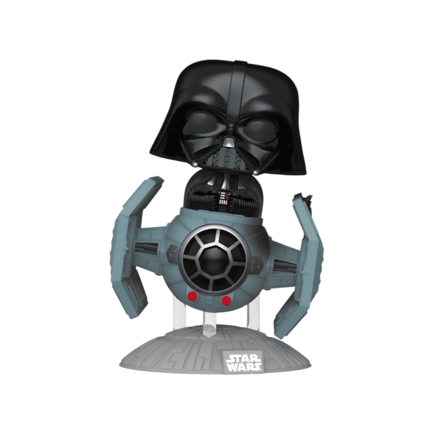 Darth Vader With Tie Advanced X1 Starfighter #742 Funko Deluxe Pop - Star Wars: Dark Side - Image 2