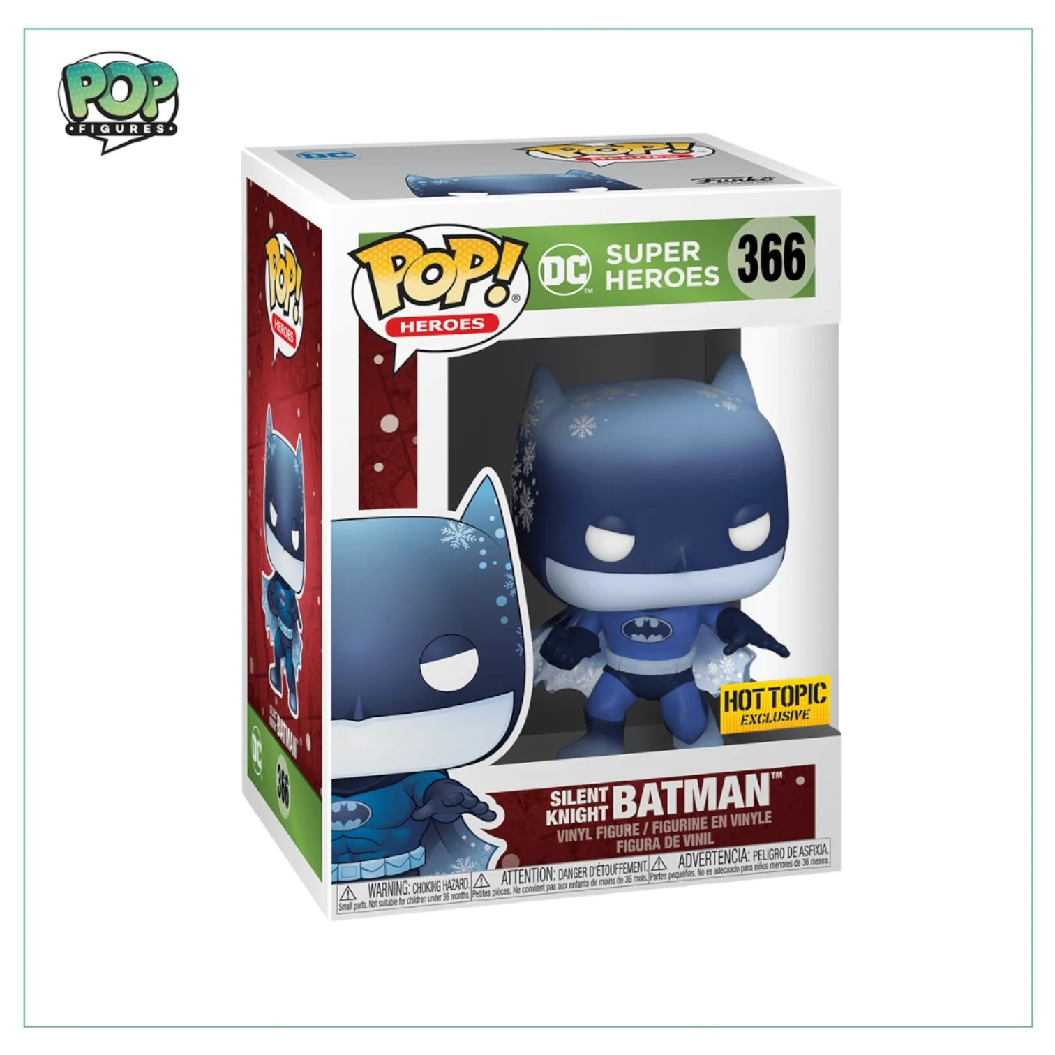 Silent Knight Batman #366 Funko Pop! - DC Super Heroes - Hot Topic Exclusive