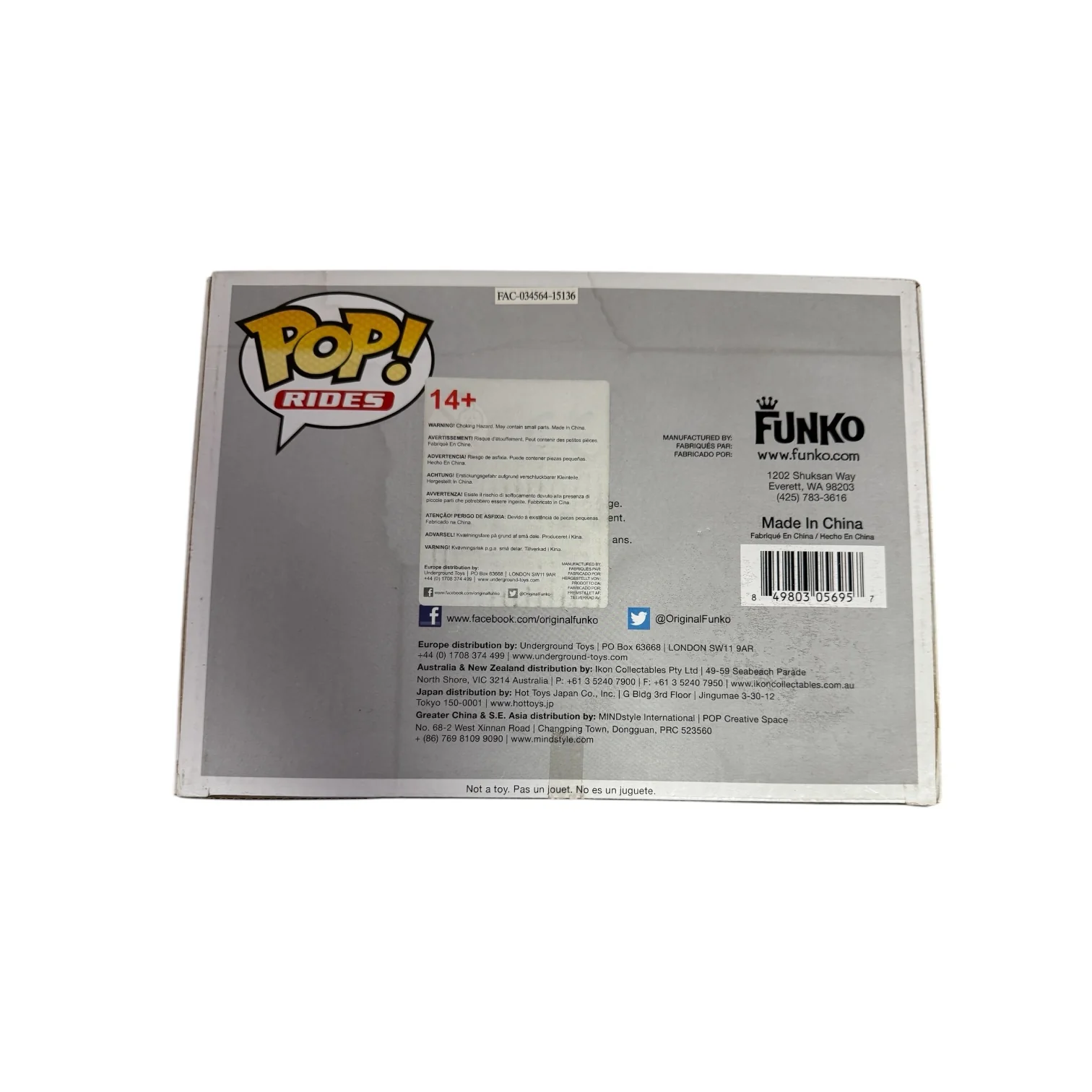 Deadpool's Chimichanga Truck #10 Funko Pop Ride! - Marvel - 2015 SDCC Shared Exclusive - Condition 7/10 - Image 6