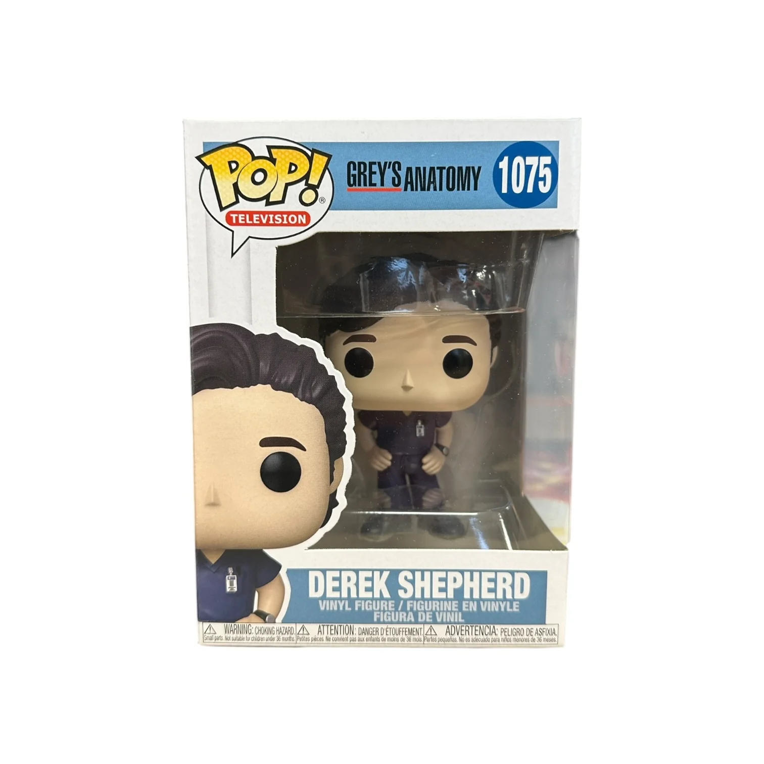 Derek Shepherd #1075 Funko Pop! - Grey's Anatomy - Condition 8.75/10