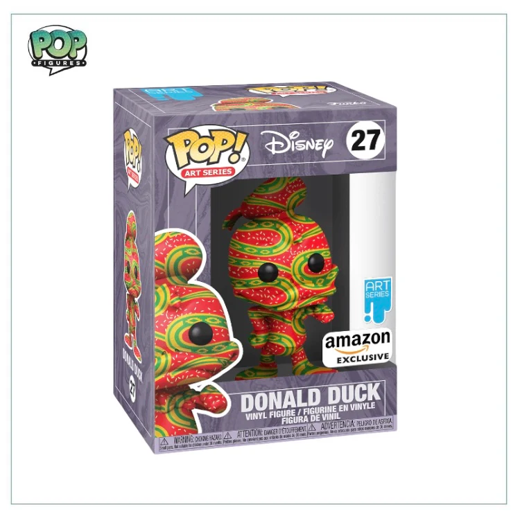 Donald Duck #27 Funko Pop! - Disney Art Series - Amazon Exclusive (Sealed In Hard Stack)
