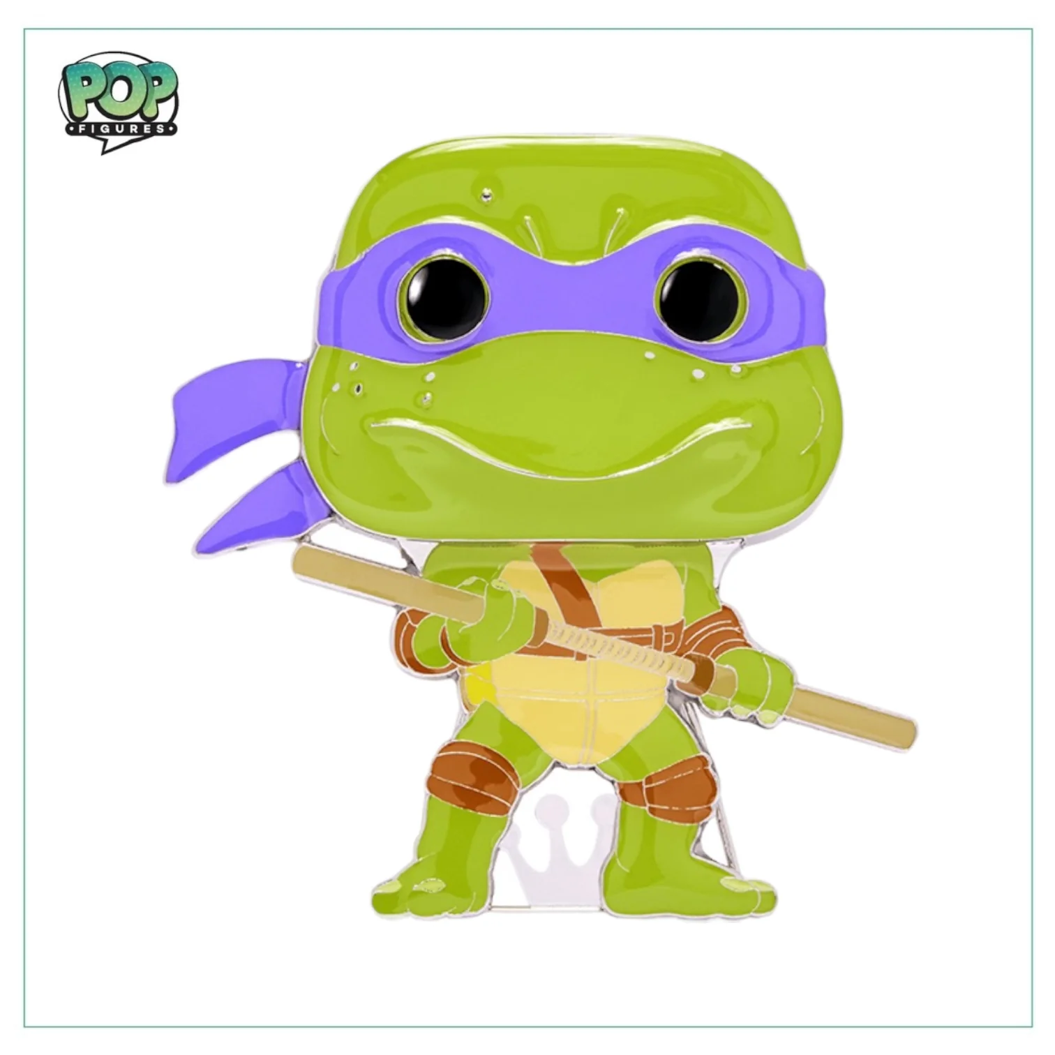 Donatello #20 Funko Enamel Pop Pin - Teenage Mutant Ninja Turtles - Image 2