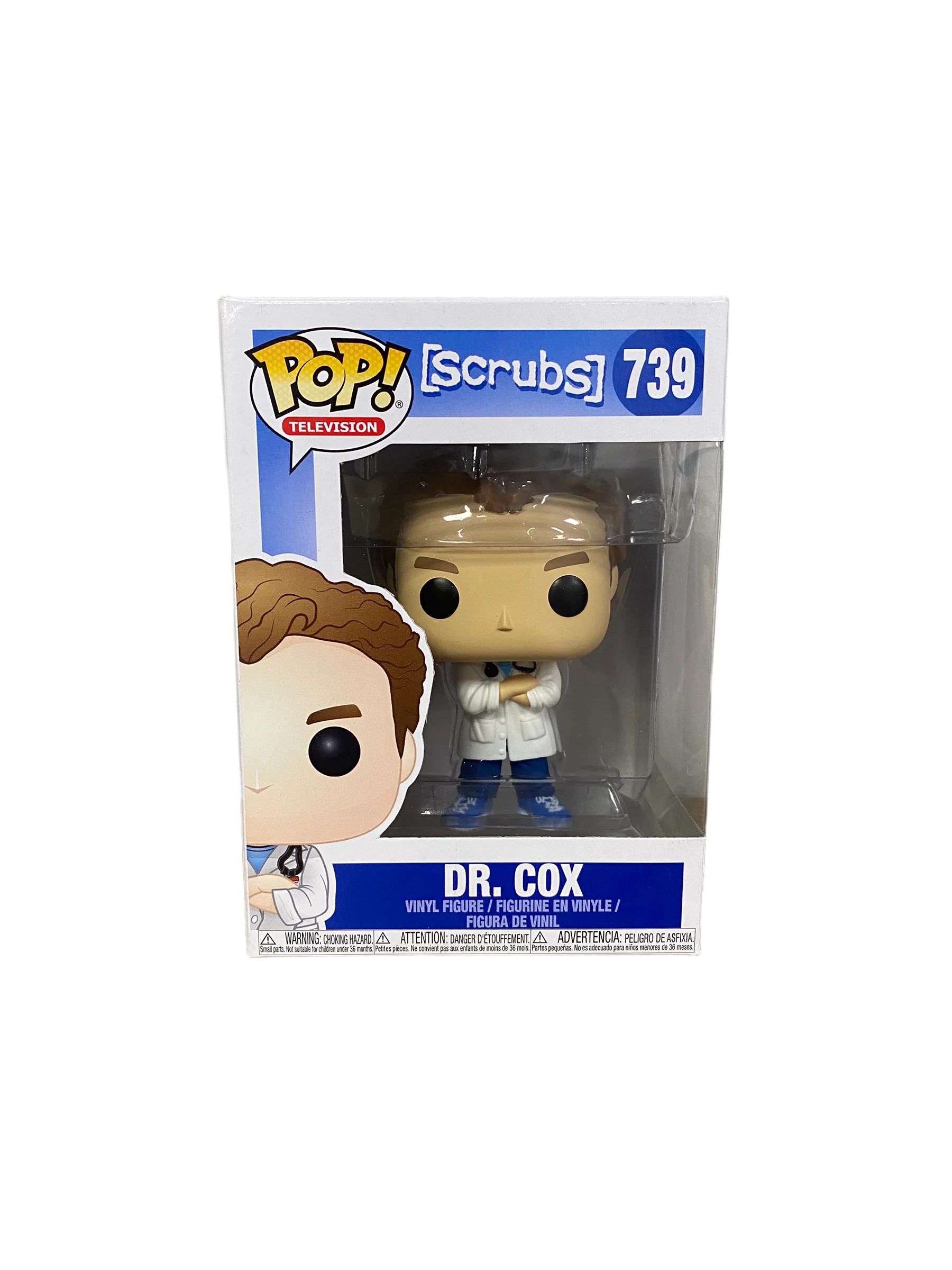 Dr. Cox #739 Funko Pop! - Scrubs - 2018 Pop! - Condition 9/10 - Image 2