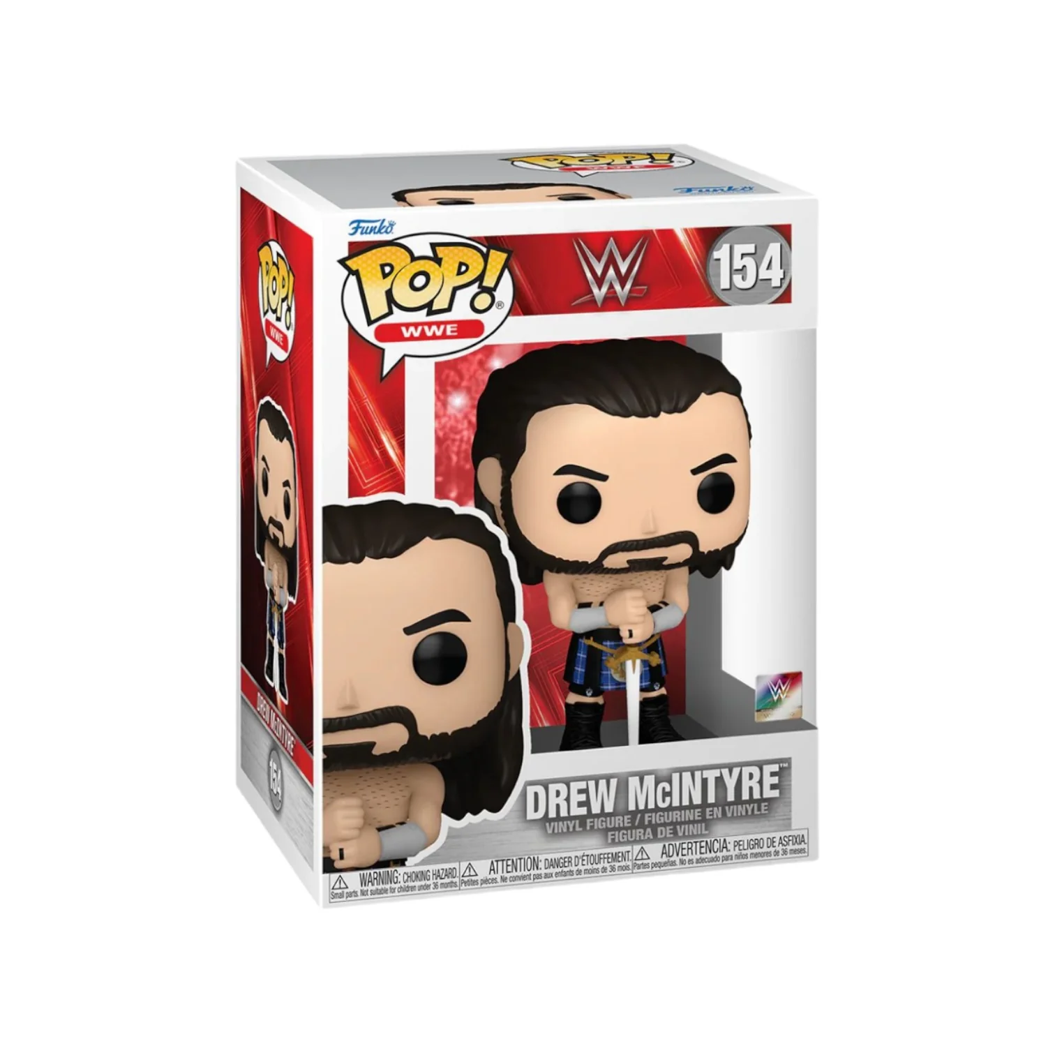 Drew McIntyre #154 Funko Pop! WWE