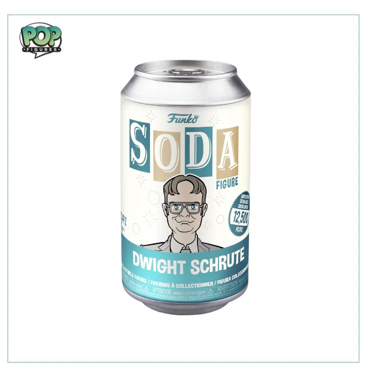 Dwight Schrute Funko Soda Vinyl Figure! - The Office - LE12500 Pcs USA - Chance of Chase