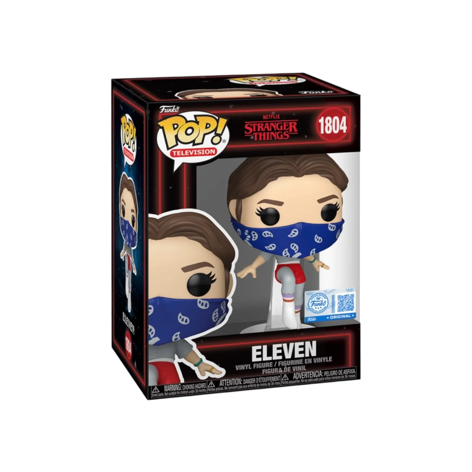 Eleven #1804 (Floating) Funko Pop! - Stranger Things - Funko Exclusive
