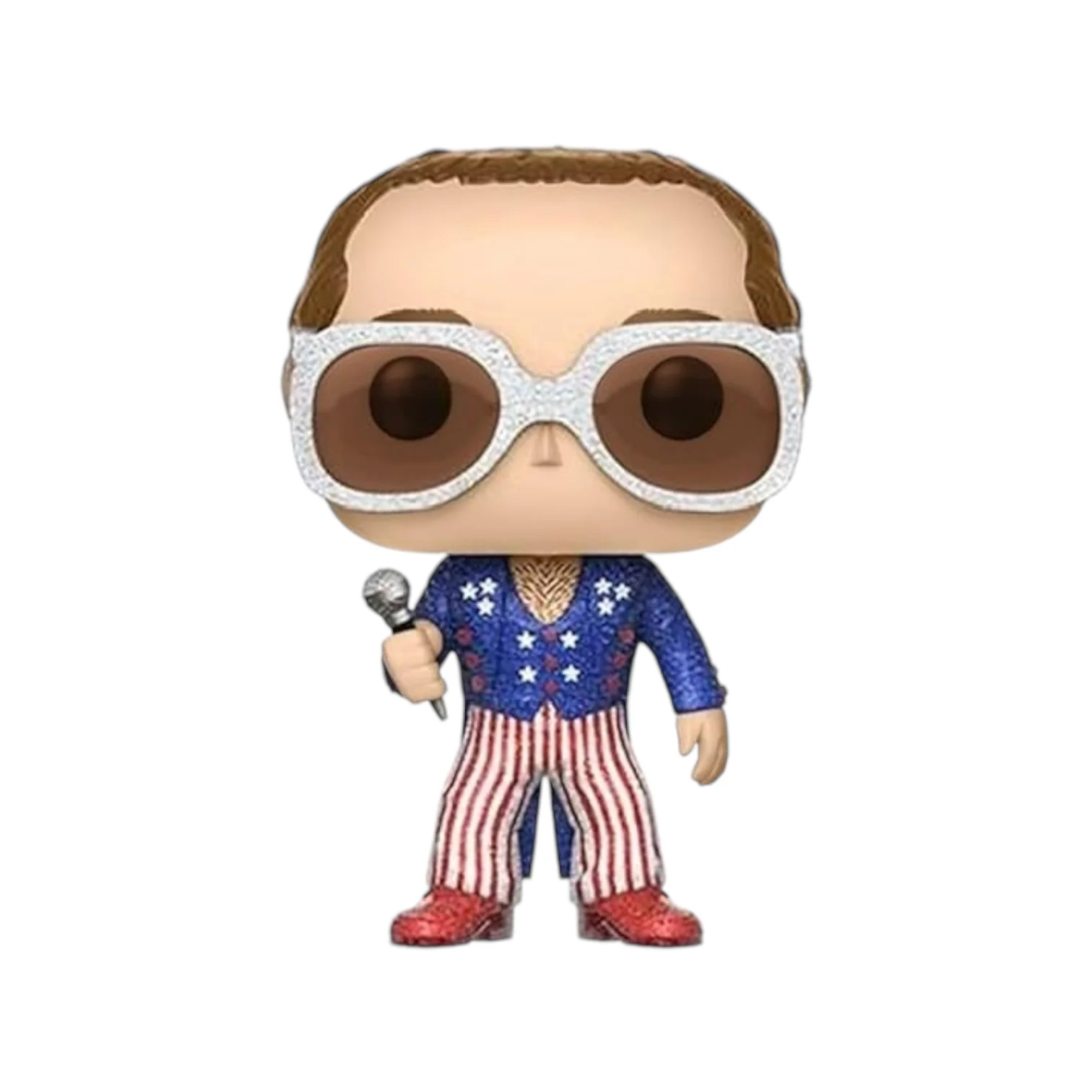 Elton John (Red, White & Blue) #63 (Glitter) Funko Pop! - Rocks - Exclusive - Condition 8/10 - Image 2