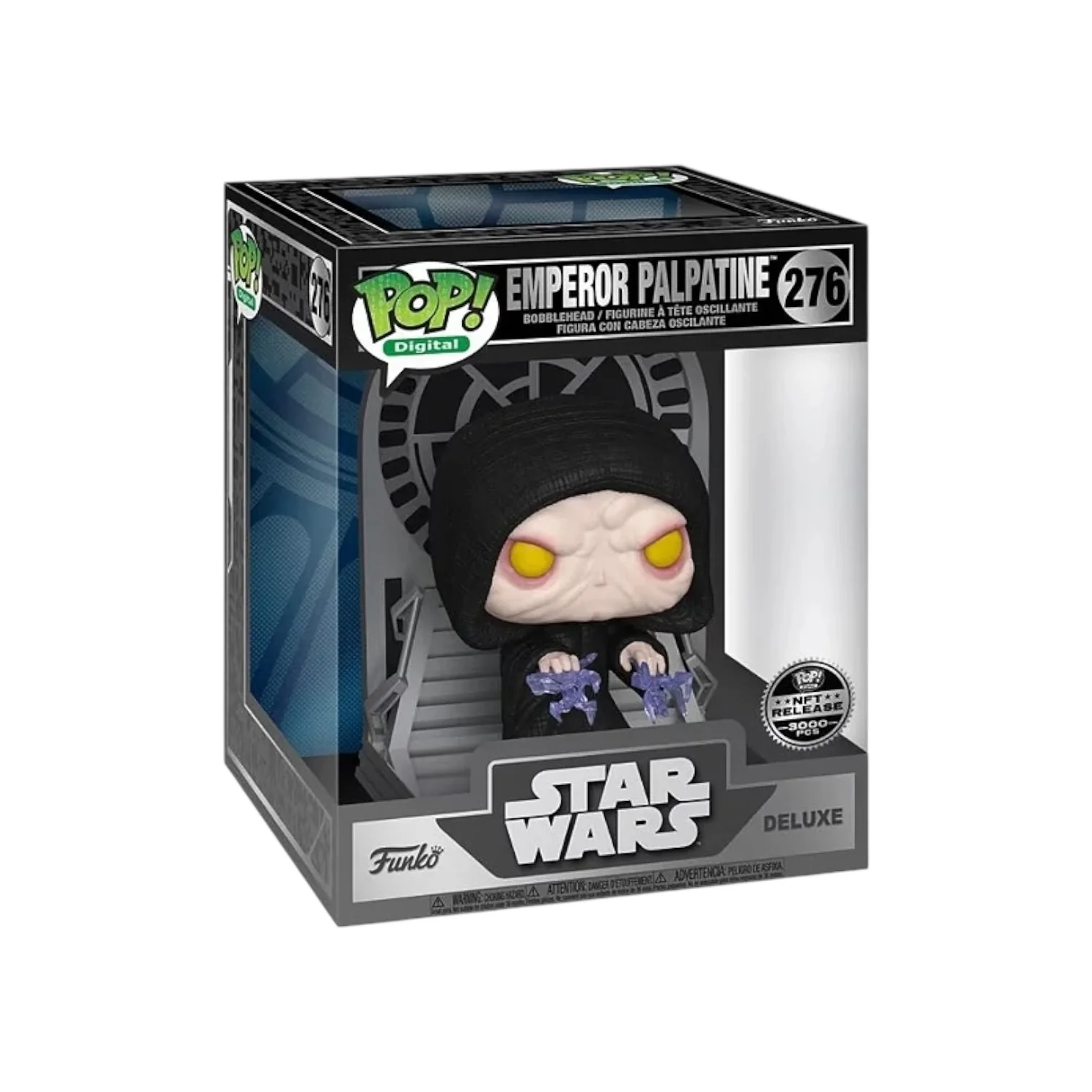 Emperor Palpatine #276 Deluxe Funko Pop! - Star Wars - NFT Release Exclusive LE3000 Pcs