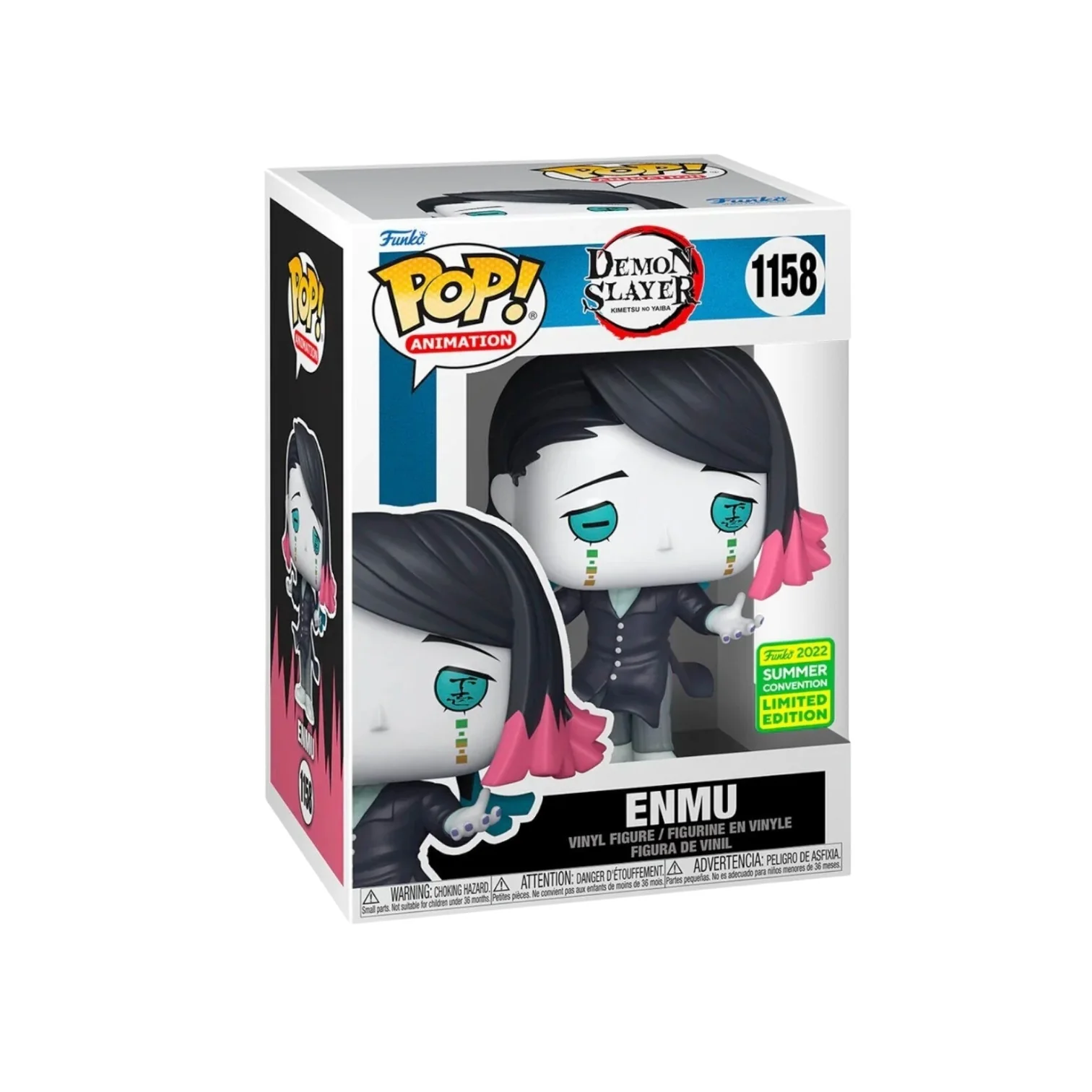 Enmu Funko Pop! #1158 Demon Slayer - 2022 SDCC Shared Exclusive