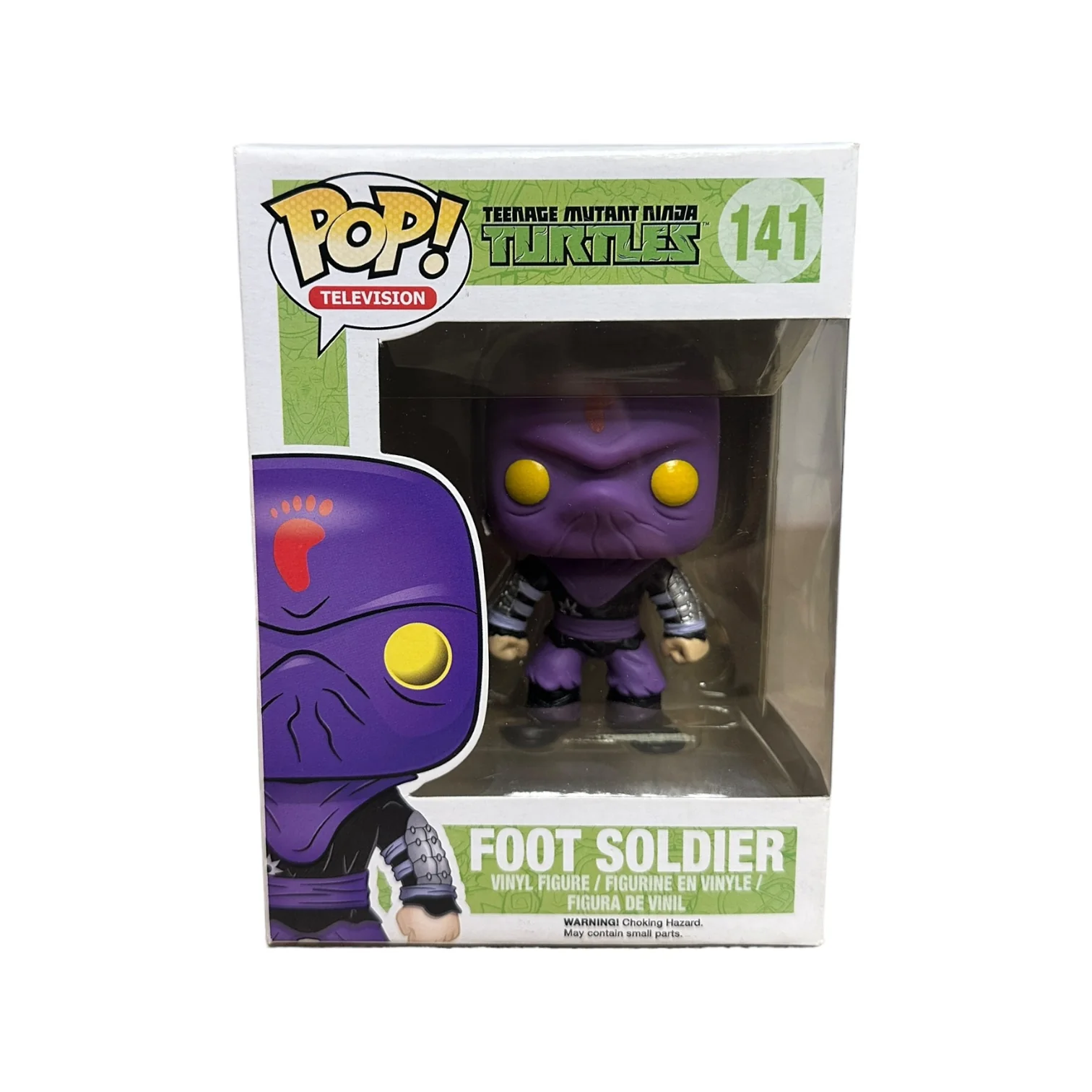 Foot Soldier #141 Funko Pop! - Teenage Mutant Ninja Turtles - 2014 Pop! - Condition 5.5/10