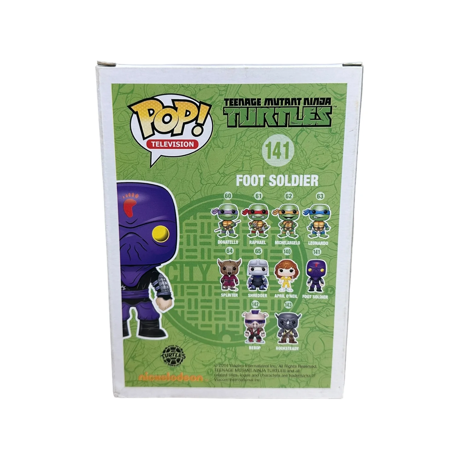 Foot Soldier #141 Funko Pop! - Teenage Mutant Ninja Turtles - 2014 Pop! - Condition 5.5/10 - Image 4